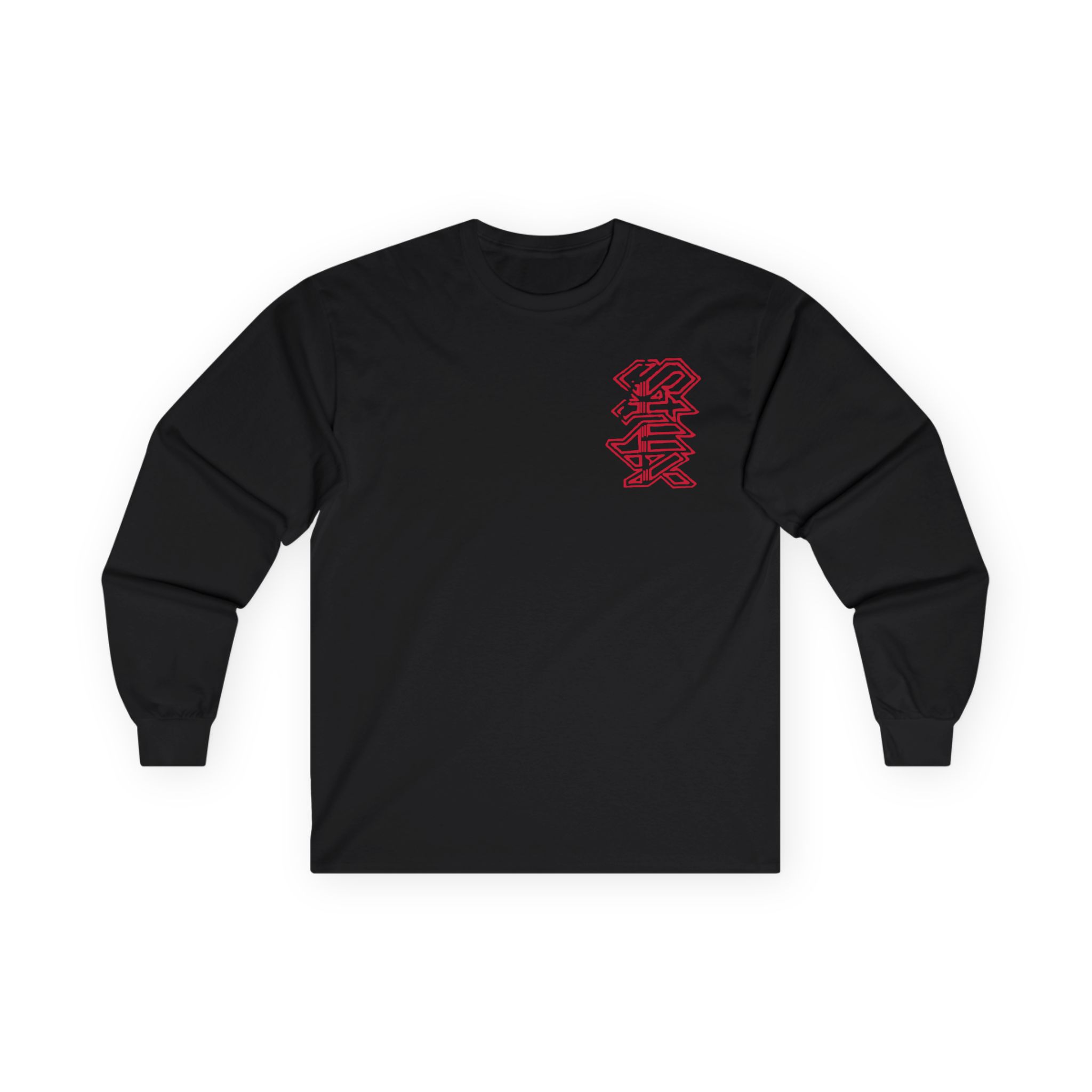 Styx Embroidered Logo Unisex Ultra Cotton Long Sleeve Tee