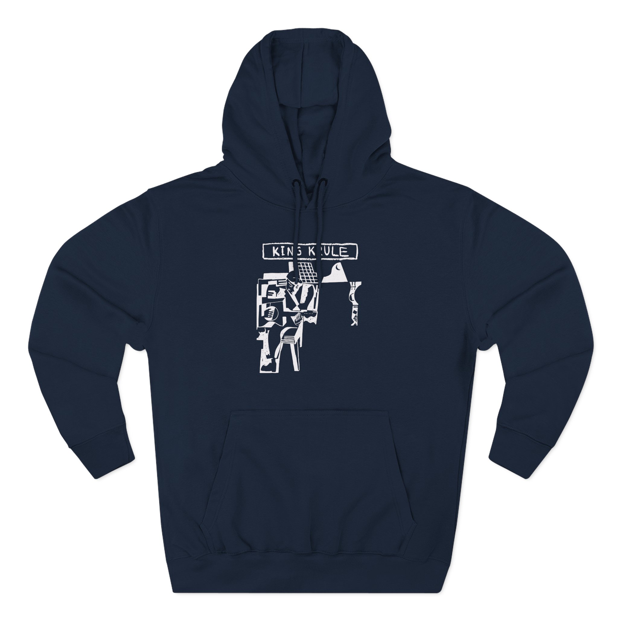 King Krule Three-Panel Fleece Hoodie
