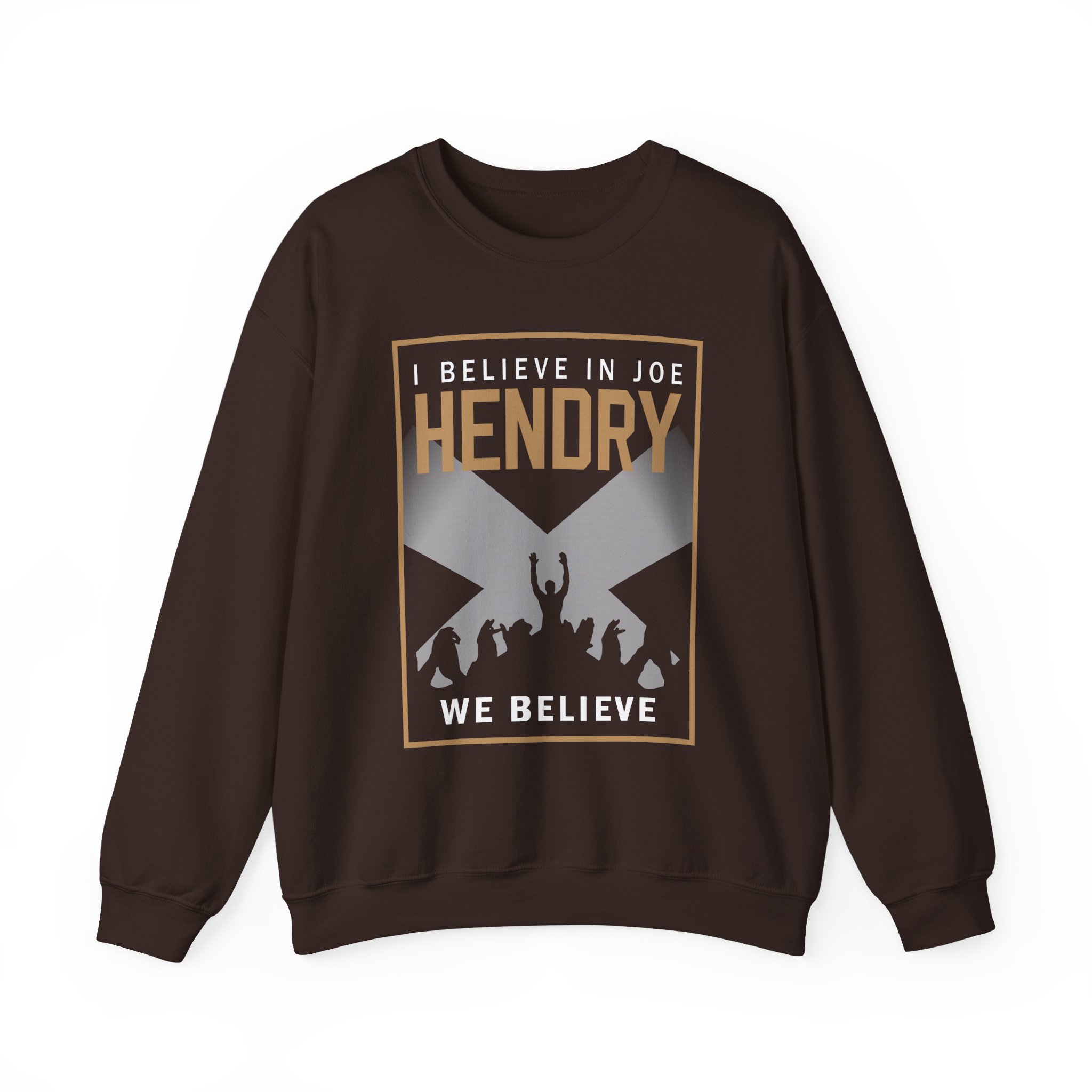 Joe Hendry I Believe in Unisex Heavy Blendâ„¢ Crewneck Sweatshirt