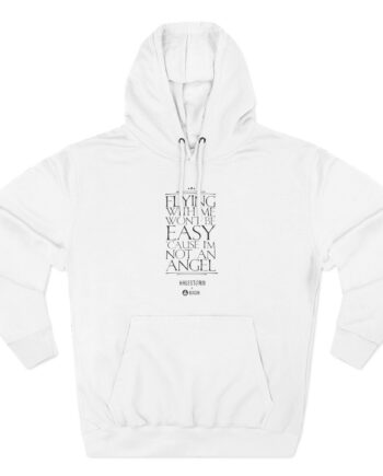 Halestorm Flying With Me Won't Be Easy 'cause I'm Not an Angel Three-Panel Fleece Hoodie