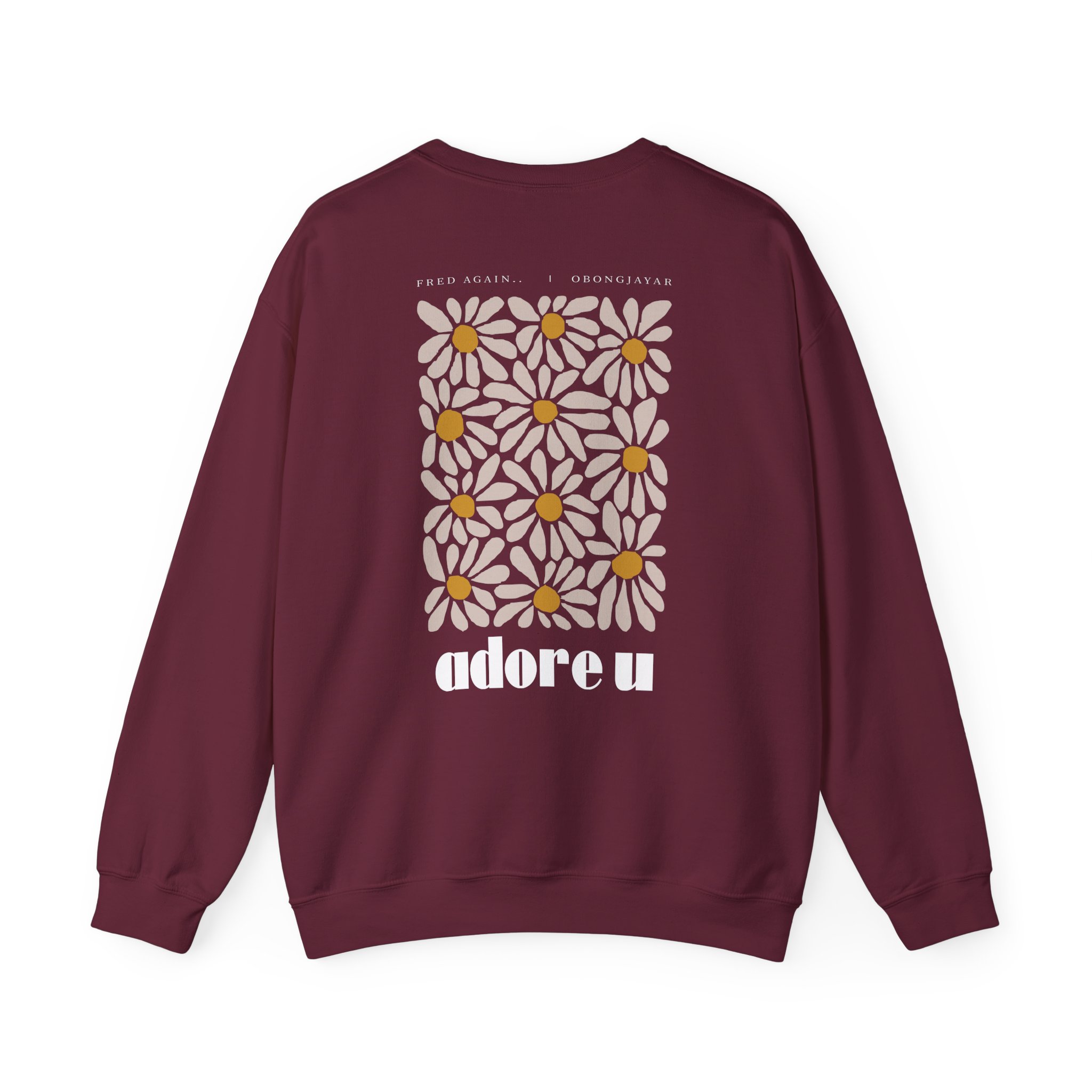 Adore U x Fred Again Unisex Heavy Blendâ„¢ Crewneck Sweatshirt