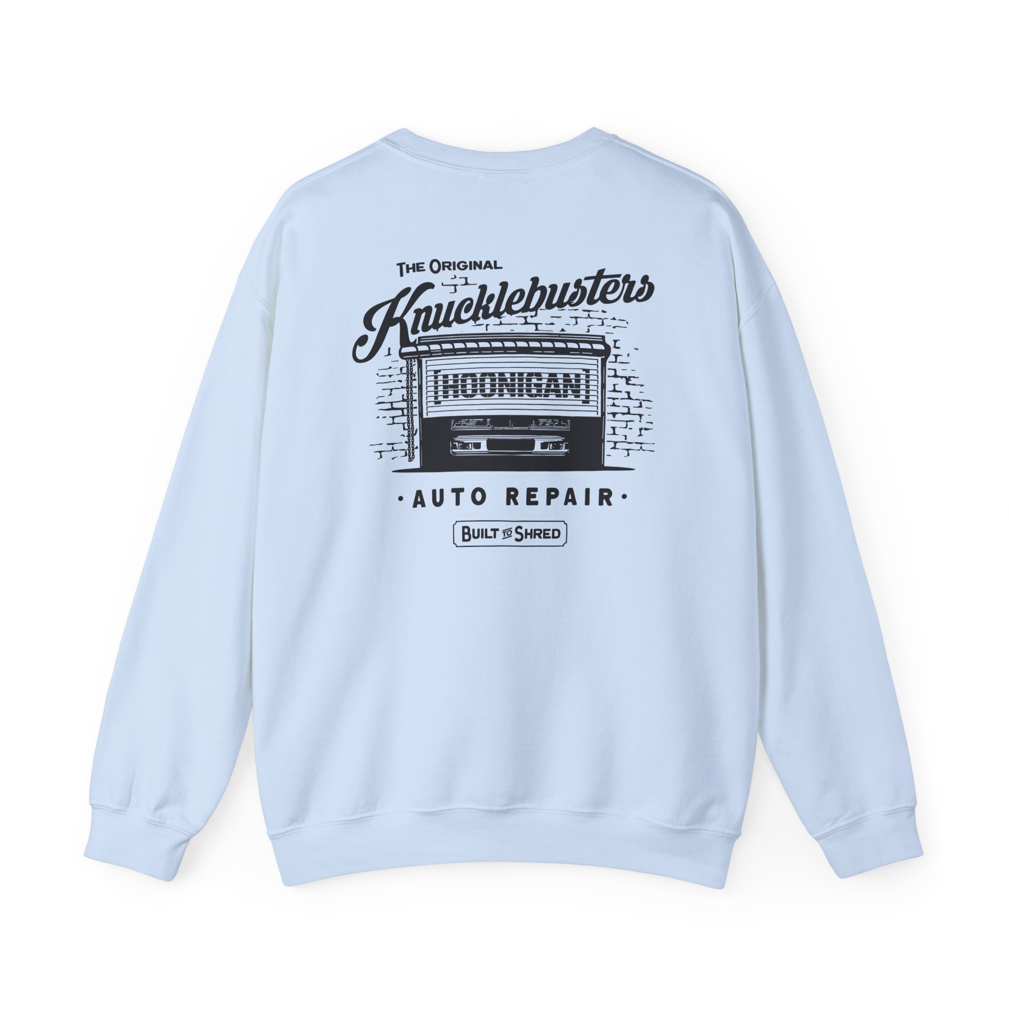 Ken Block Hoonigan Knucklebusters Auto Repair Unisex Heavy Blendâ„¢ Crewneck Sweatshirt
