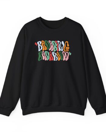 Stephanie Soo Badabing Badaboom Unisex Heavy Blend™ Crewneck Sweatshirt