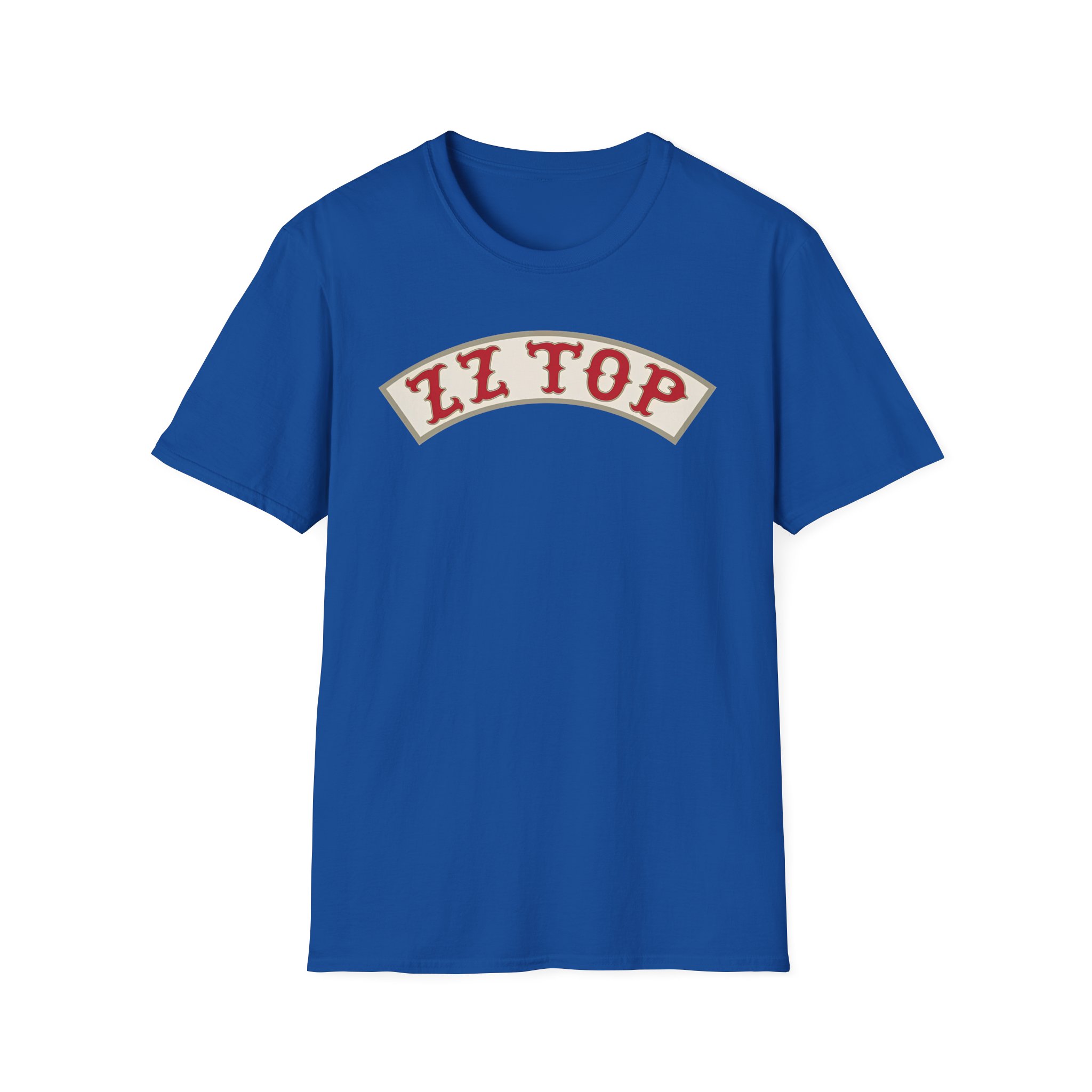 Zz Top Banner Logo Unisex Softstyle T-Shirt