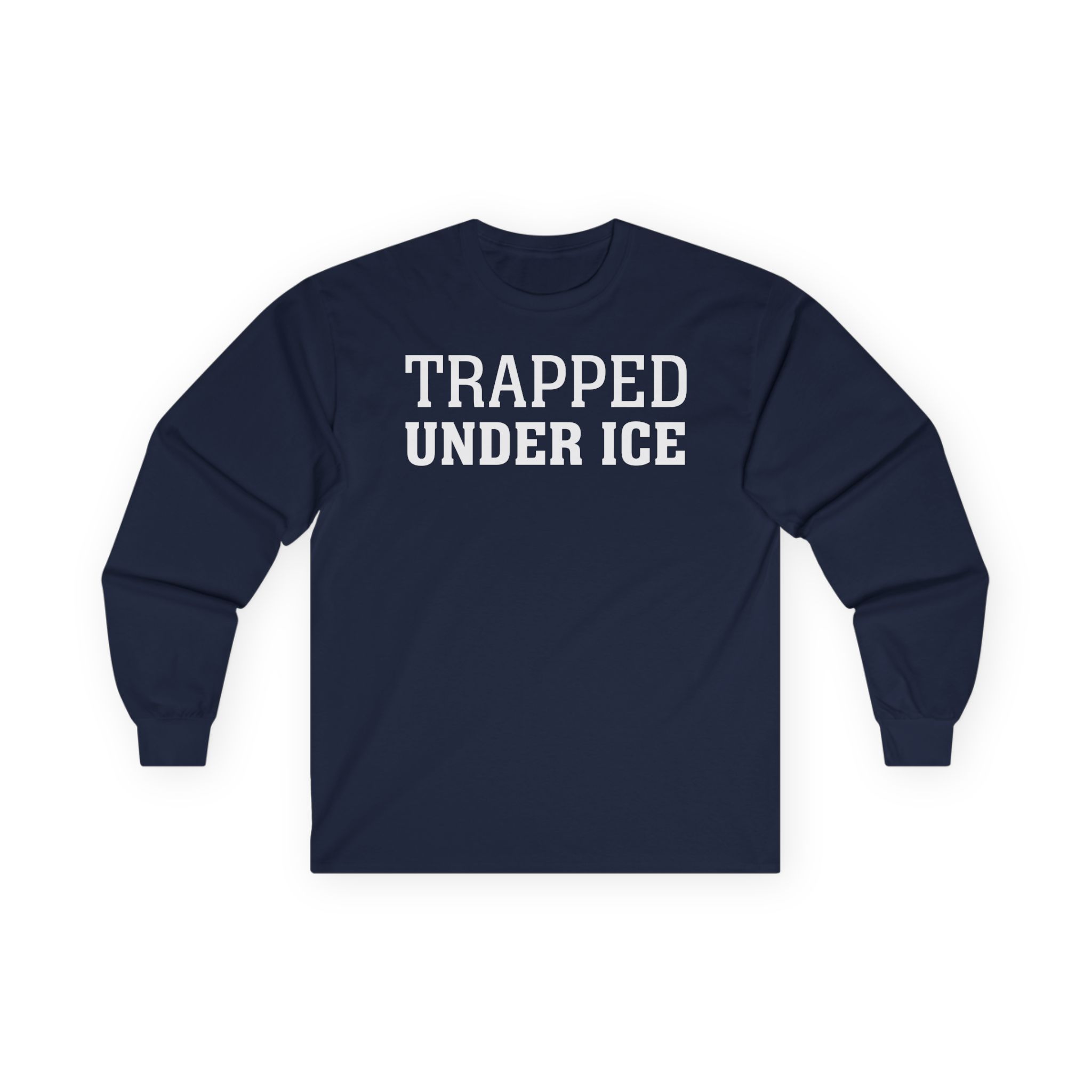 Trapped Under Ice Secrets of the World Unisex Ultra Cotton Long Sleeve Tee