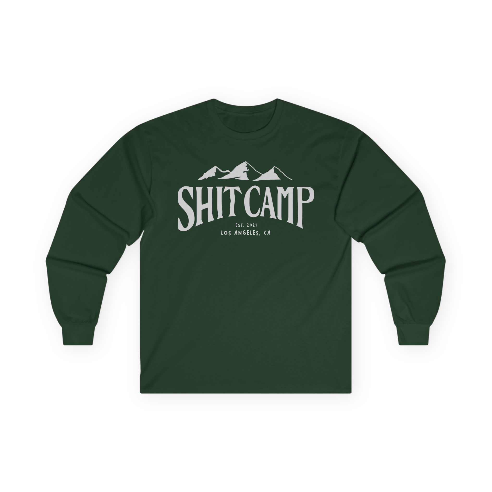 Qtcinderella Shit Camp Unisex Ultra Cotton Long Sleeve Tee