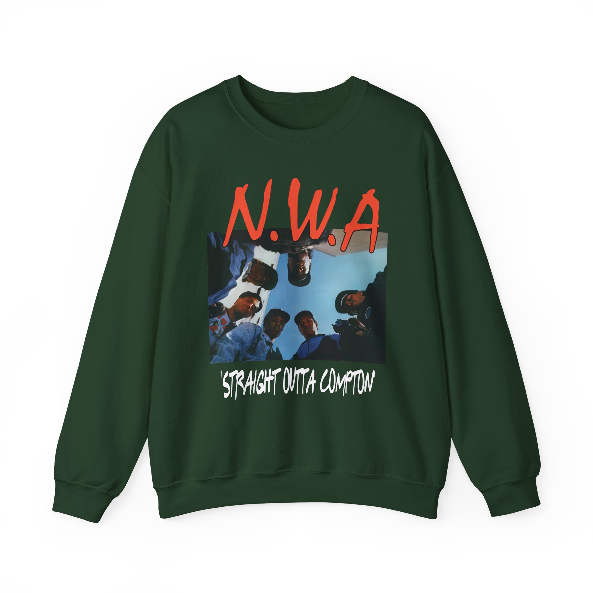 NWA Straight Outta Compton Unisex Heavy Blendâ„¢ Crewneck Sweatshirt