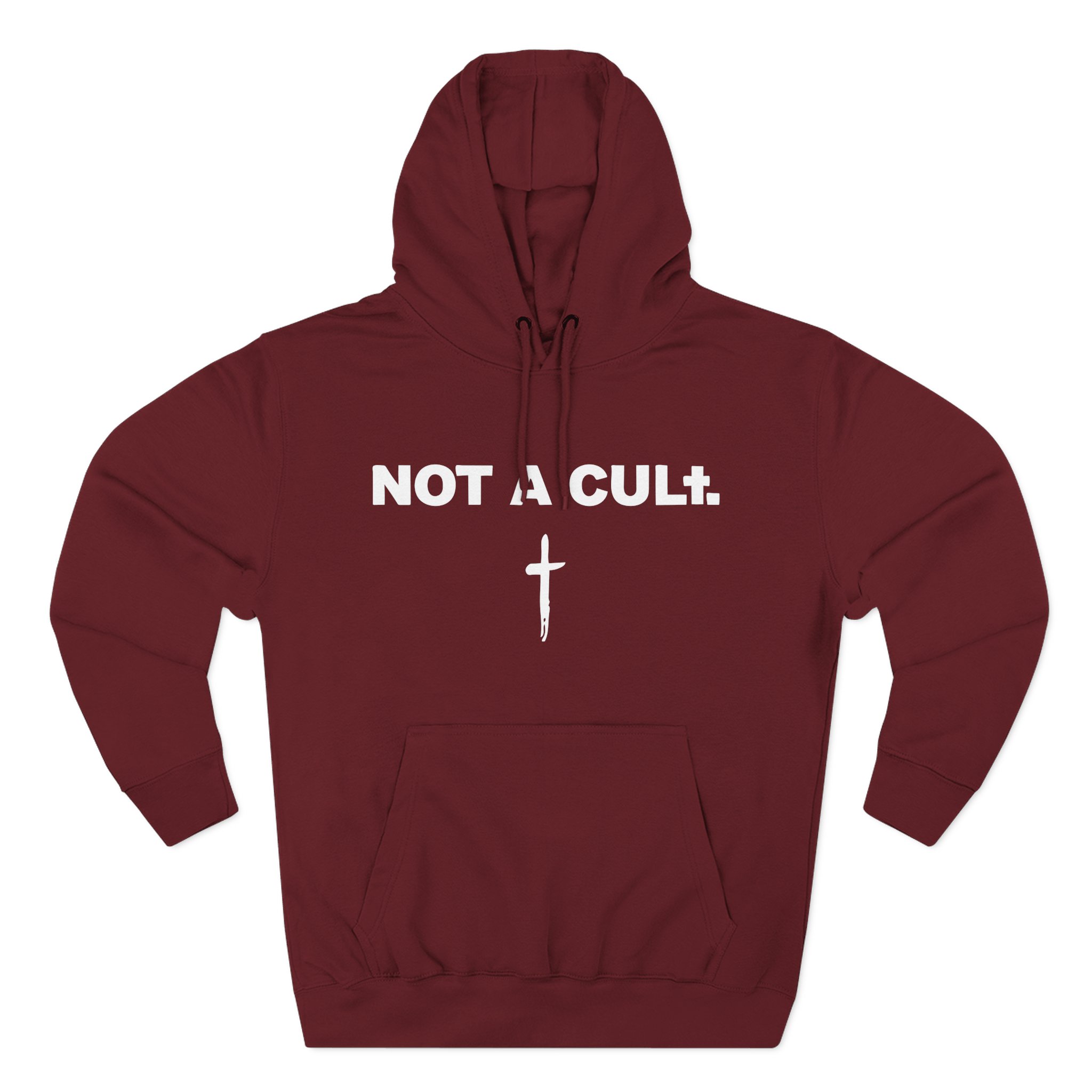 Saint Jhn Staff Hoodie - Not a Cult Three-Panel Fleece Hoodie