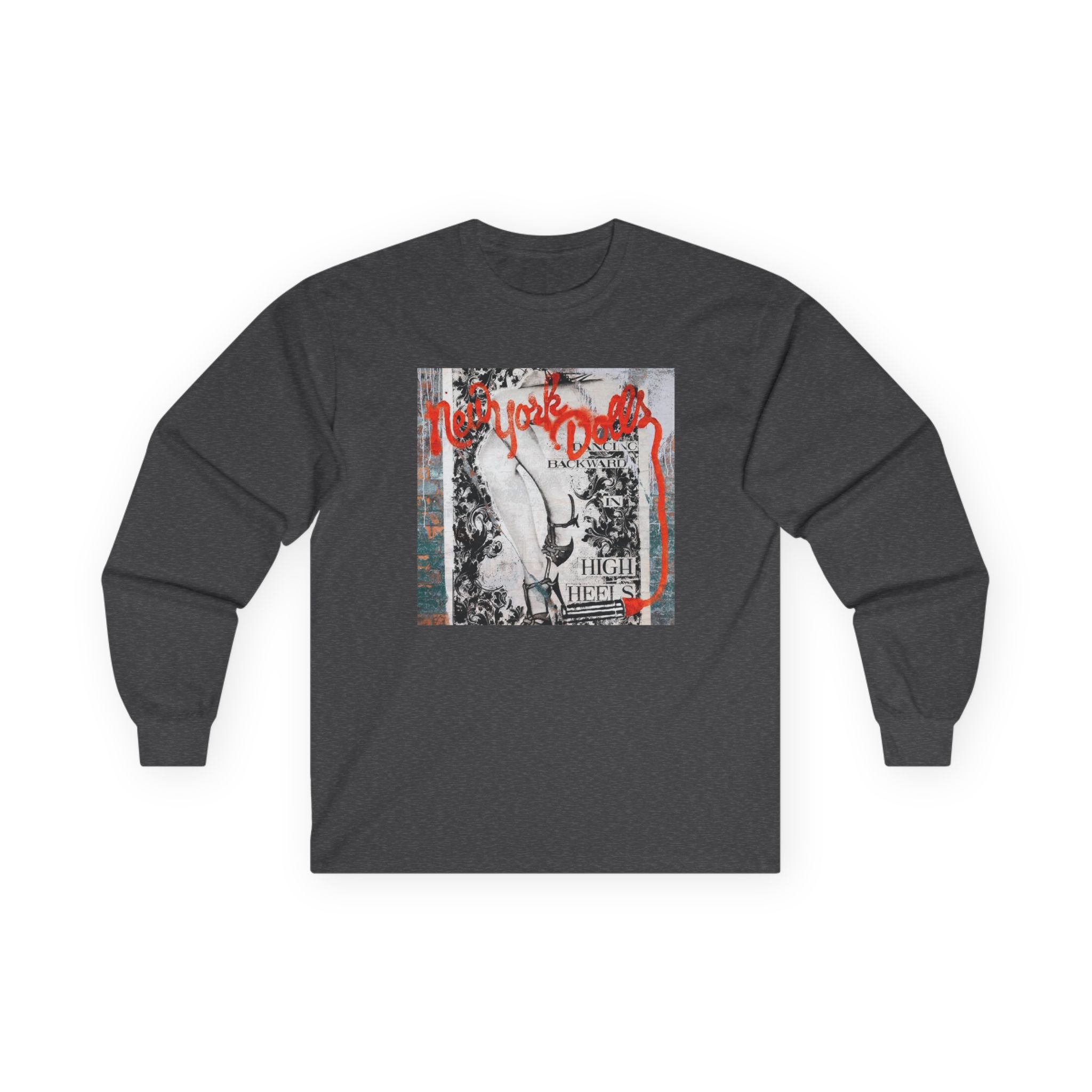 New York Dolls Dancing Backward Album Unisex Ultra Cotton Long Sleeve Tee