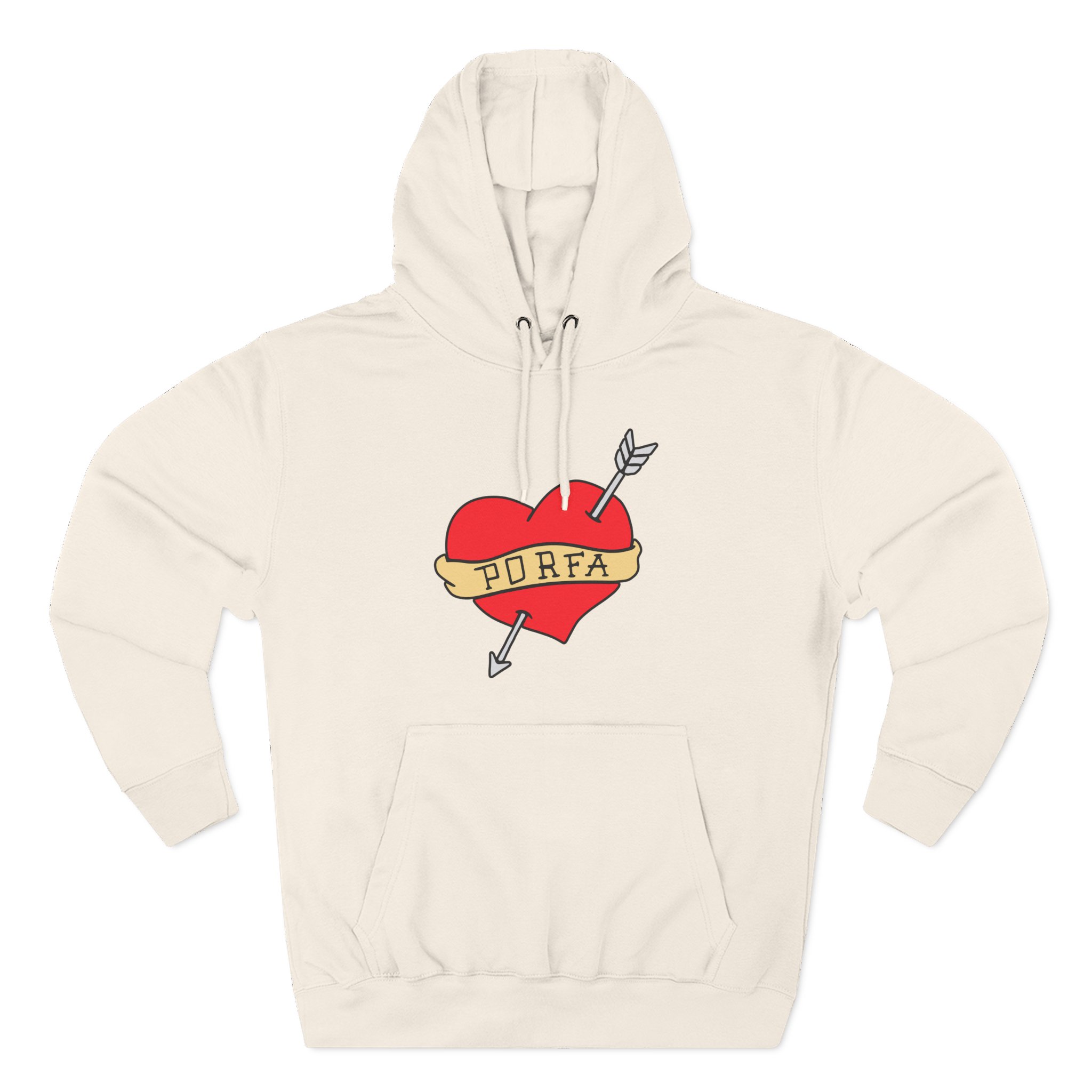 Porfa Lovestruck Three-Panel Fleece Hoodie