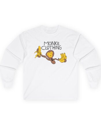 Spoonkid Basquiat Monke Unisex Ultra Cotton Long Sleeve Tee