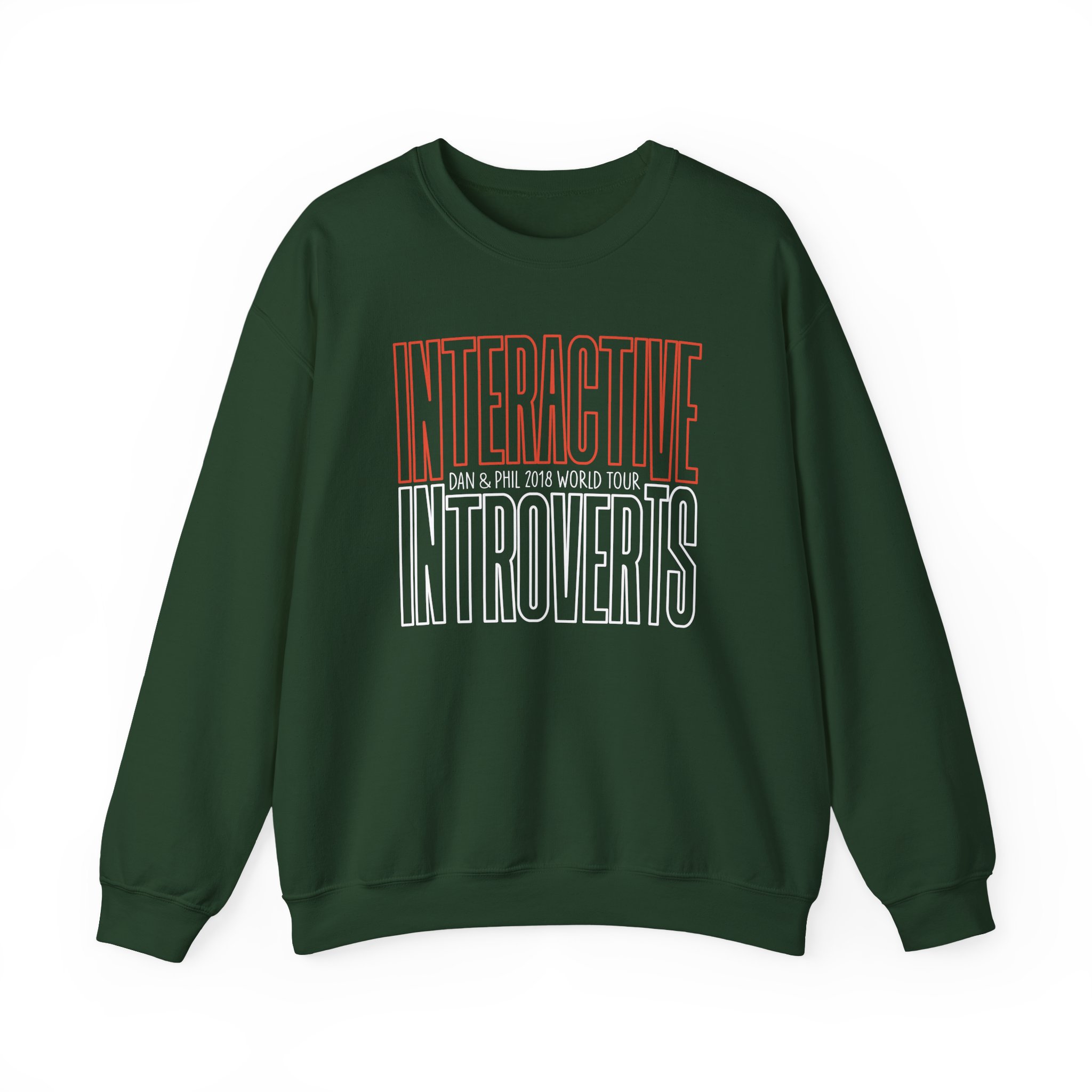 Dan and Phil Interactive Introverts Unisex Heavy Blendâ„¢ Crewneck Sweatshirt