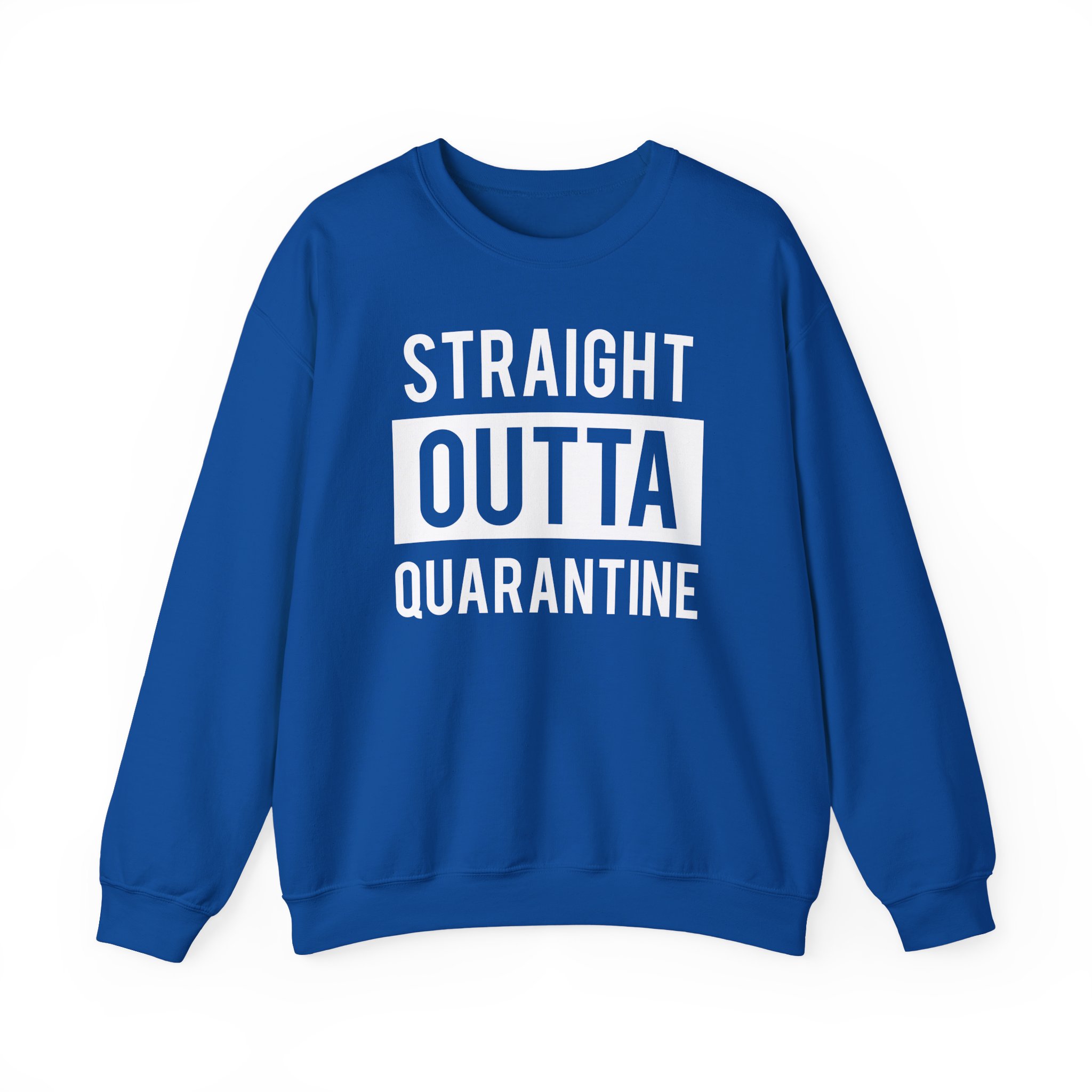NWA Straight Outta Quarantine Unisex Heavy Blendâ„¢ Crewneck Sweatshirt
