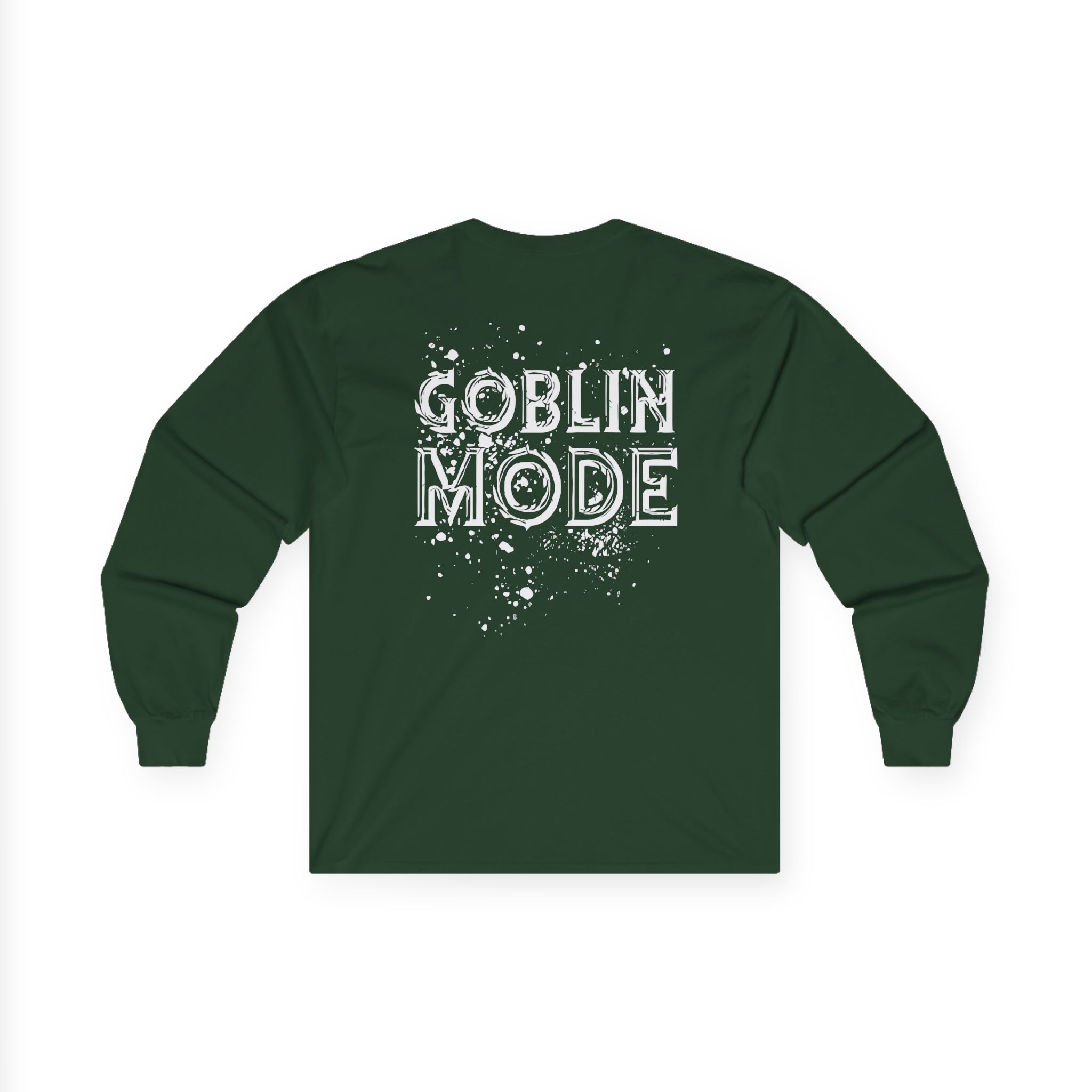 Nekrogoblikon Goblin Mode Raglan Unisex Ultra Cotton Long Sleeve Tee