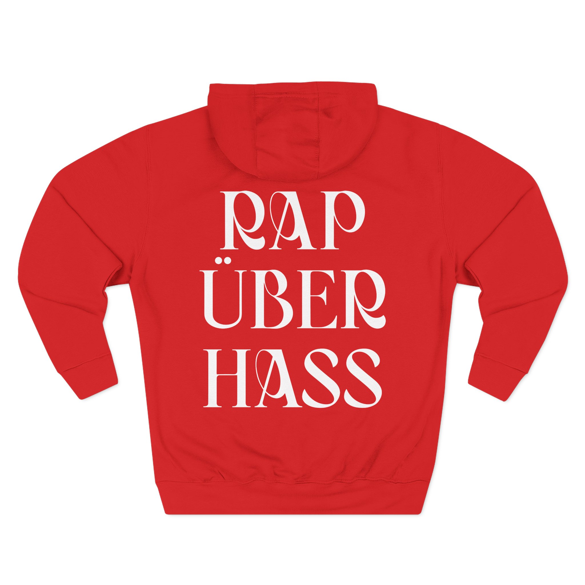 Kiz Rap About Hate Cover Three-Panel Fleece Hoodie