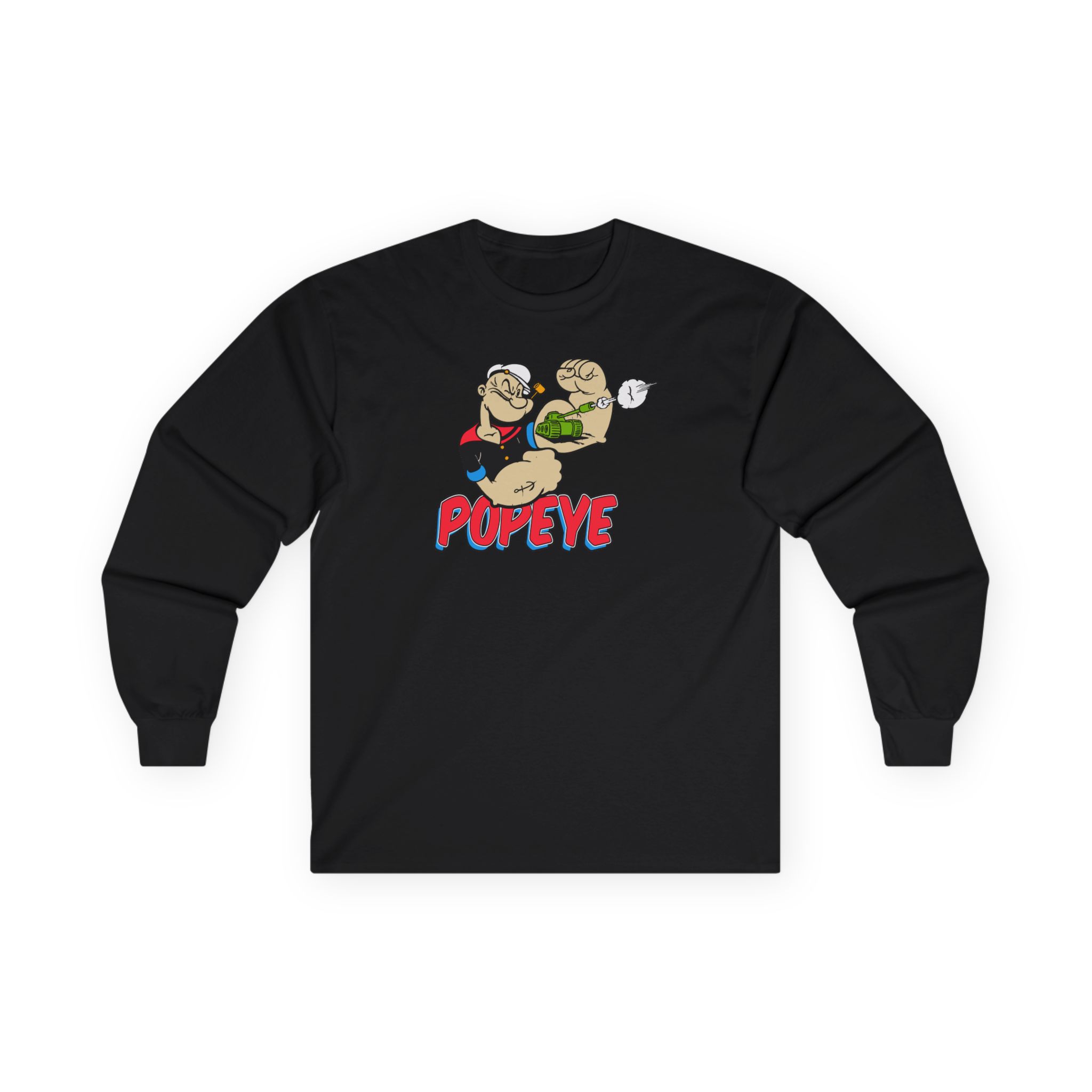Sturniolo Popeye Unisex Ultra Cotton Long Sleeve Tee