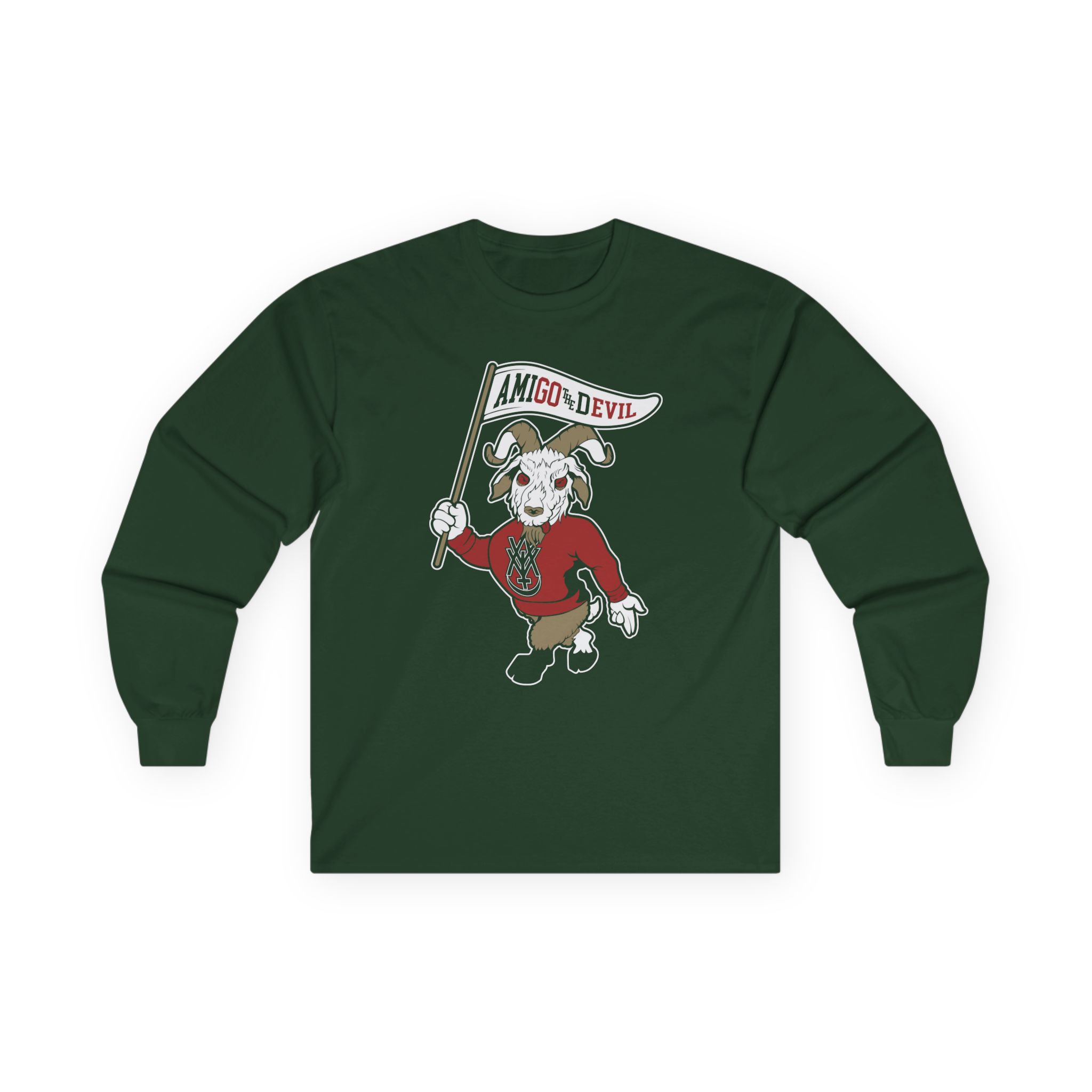 Amigo The Devil Go Evil Mascot Unisex Ultra Cotton Long Sleeve Tee