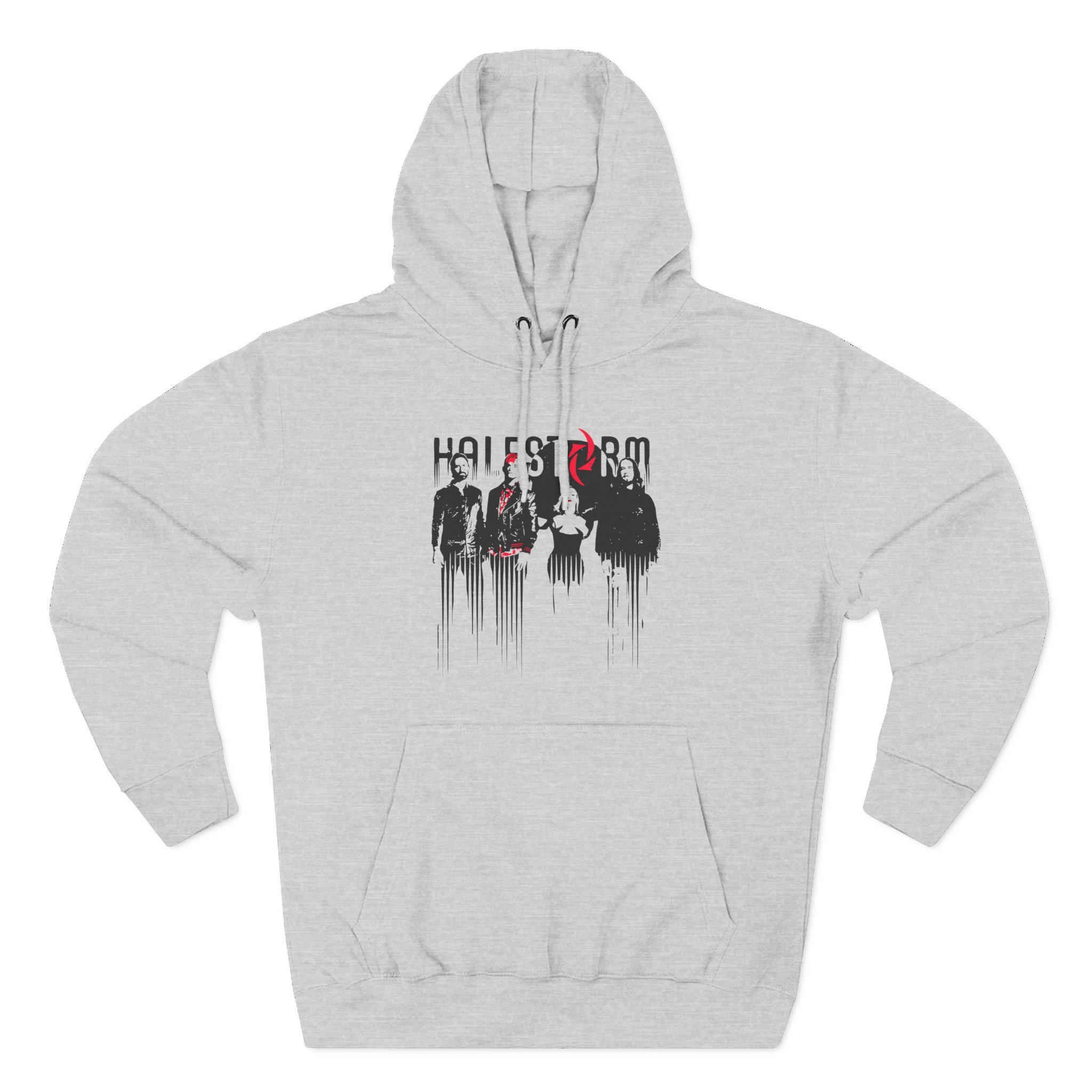 Halestorm X I Prevail Can U See Me in the Dark Three-Panel Fleece Hoodie