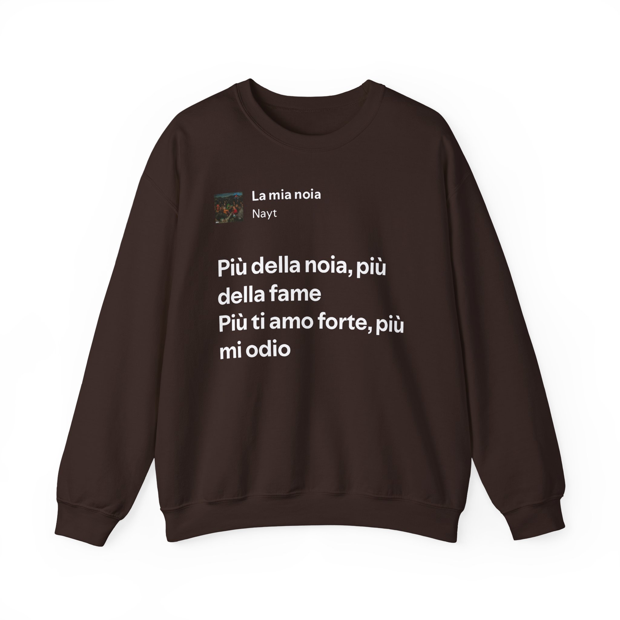 Nayt La Mia Noia Unisex Heavy Blendâ„¢ Crewneck Sweatshirt