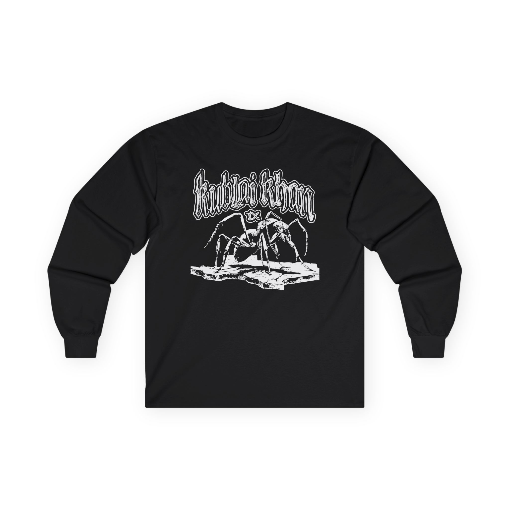 Kublai Khan Antpile 2 Black Unisex Ultra Cotton Long Sleeve Tee