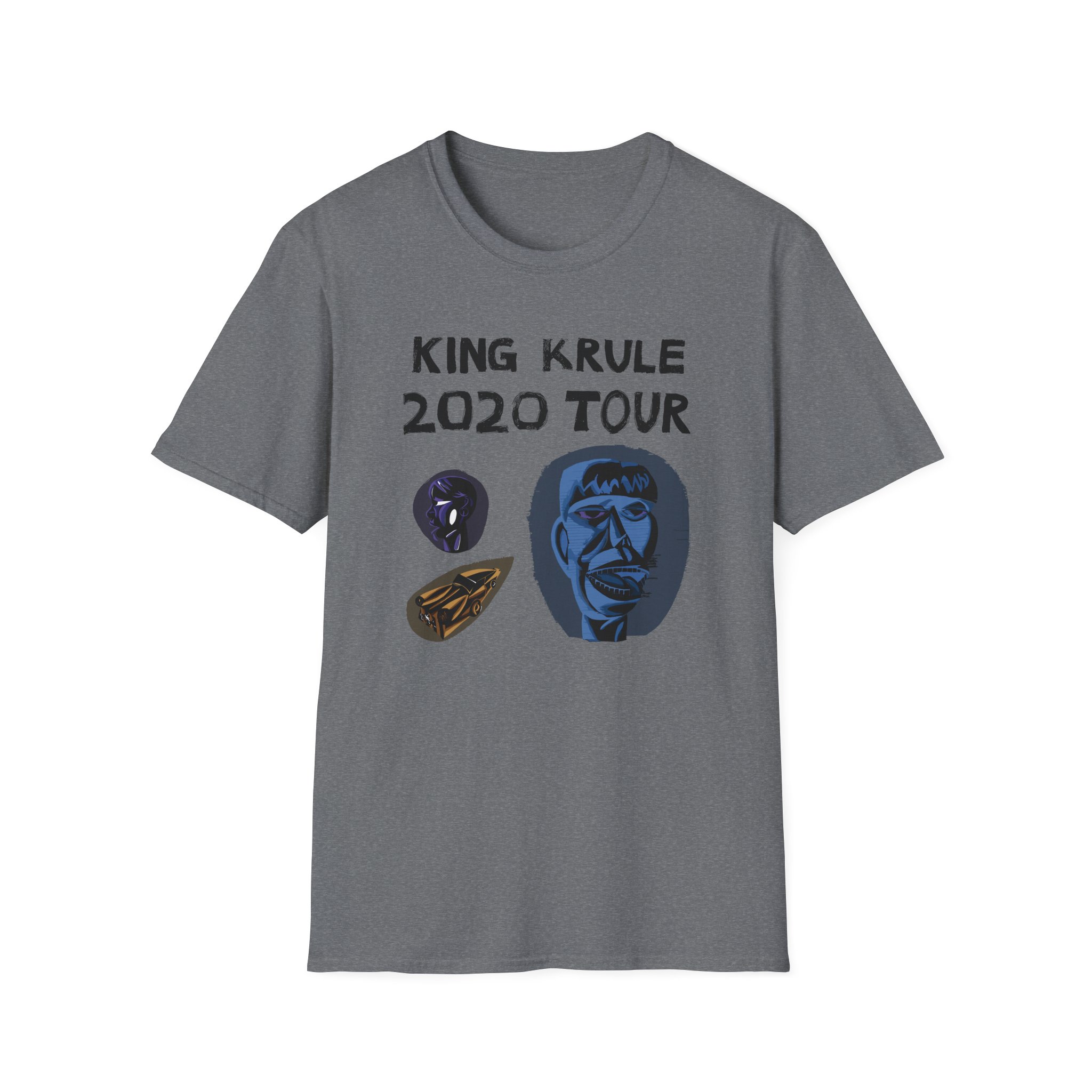 King Krule King Krule Tour Uk Europe Unisex Softstyle T-Shirt