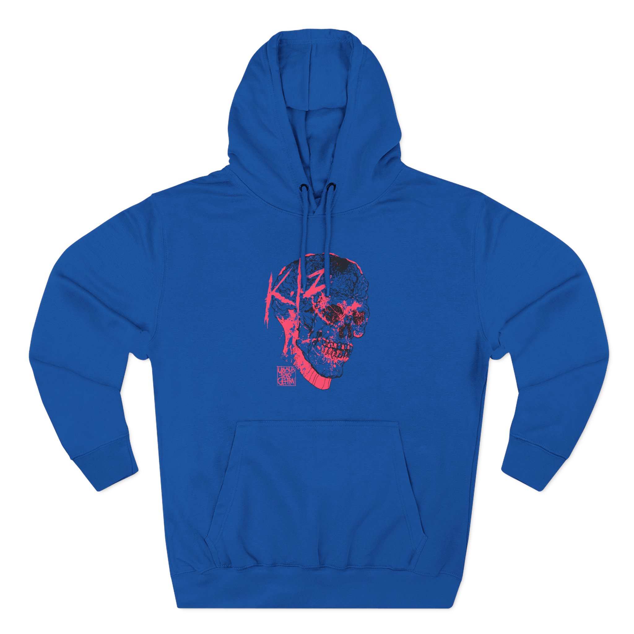 Kiz Brain Three-Panel Fleece Hoodie
