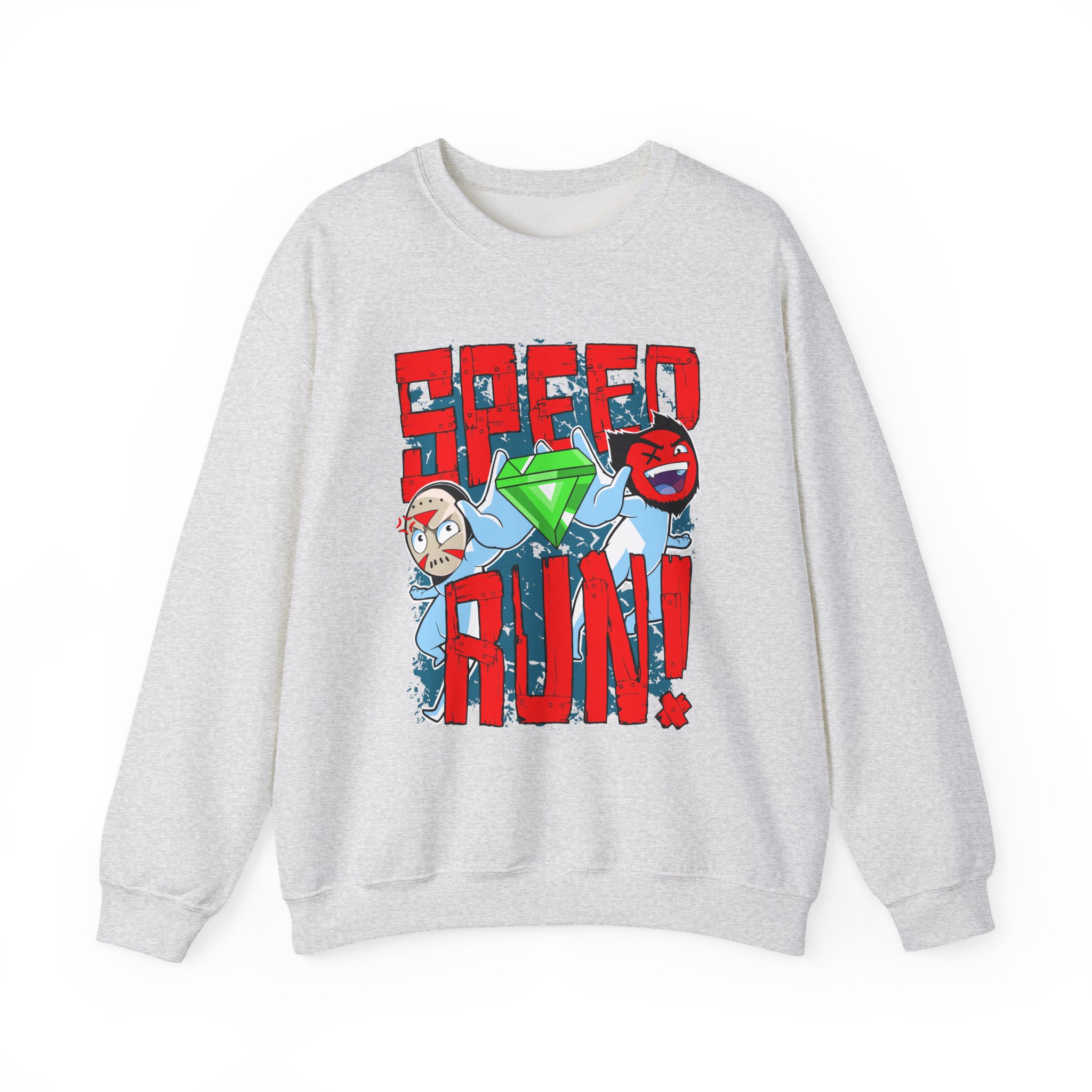 H2odelirious Speed Run Unisex Heavy Blendâ„¢ Crewneck Sweatshirt