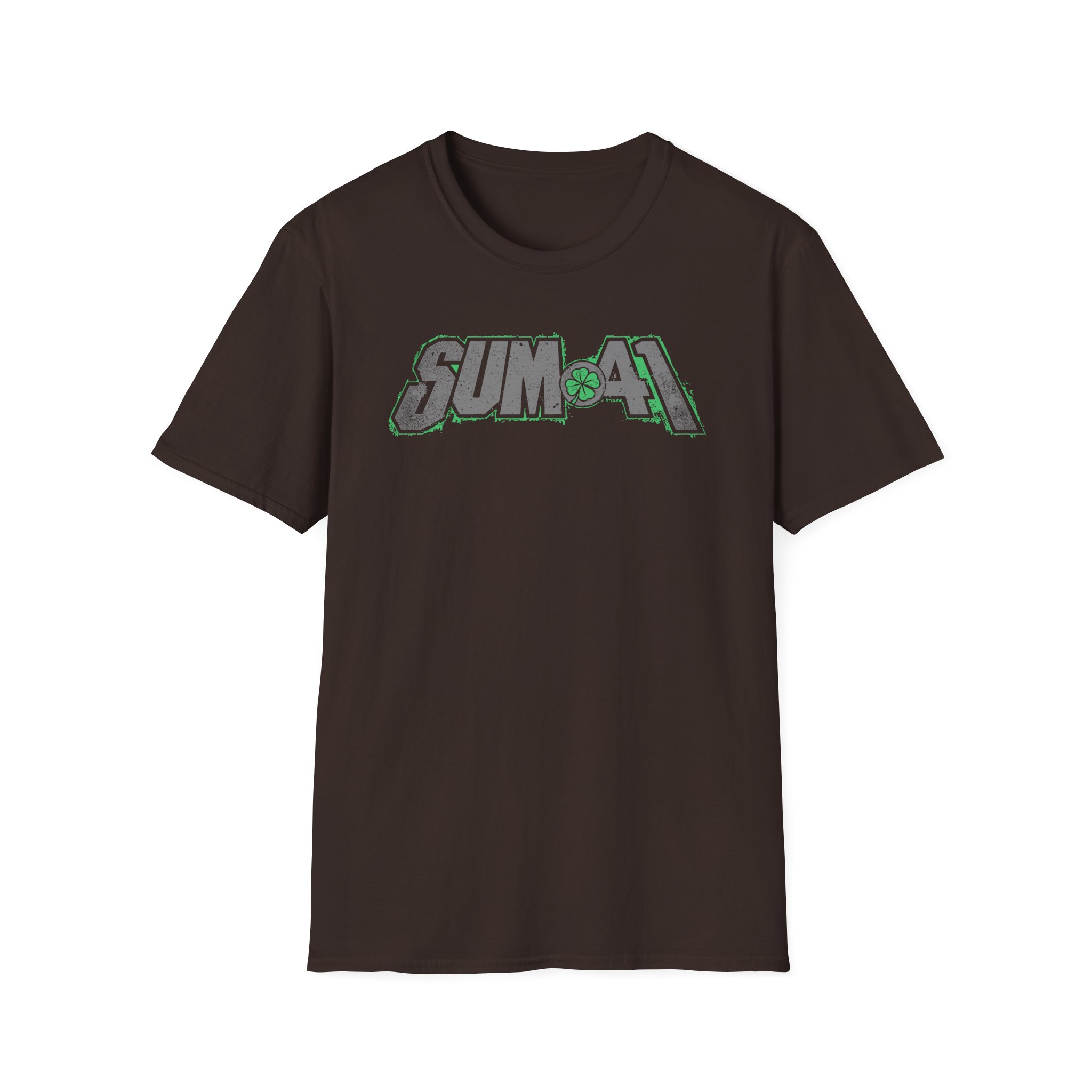 Sum 41 Shamrock Unisex Softstyle T-Shirt