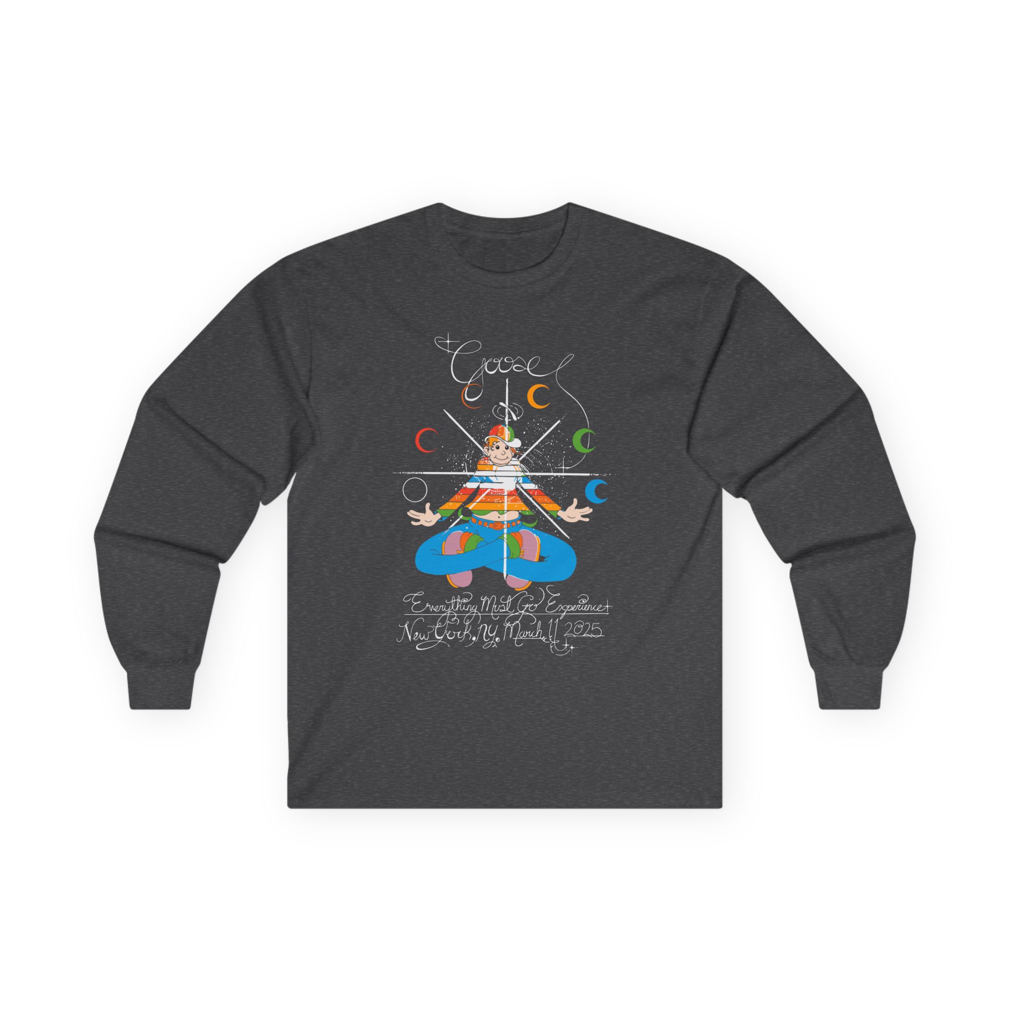 Goose Rainbow Kid EMG Experienc Unisex Ultra Cotton Long Sleeve Tee