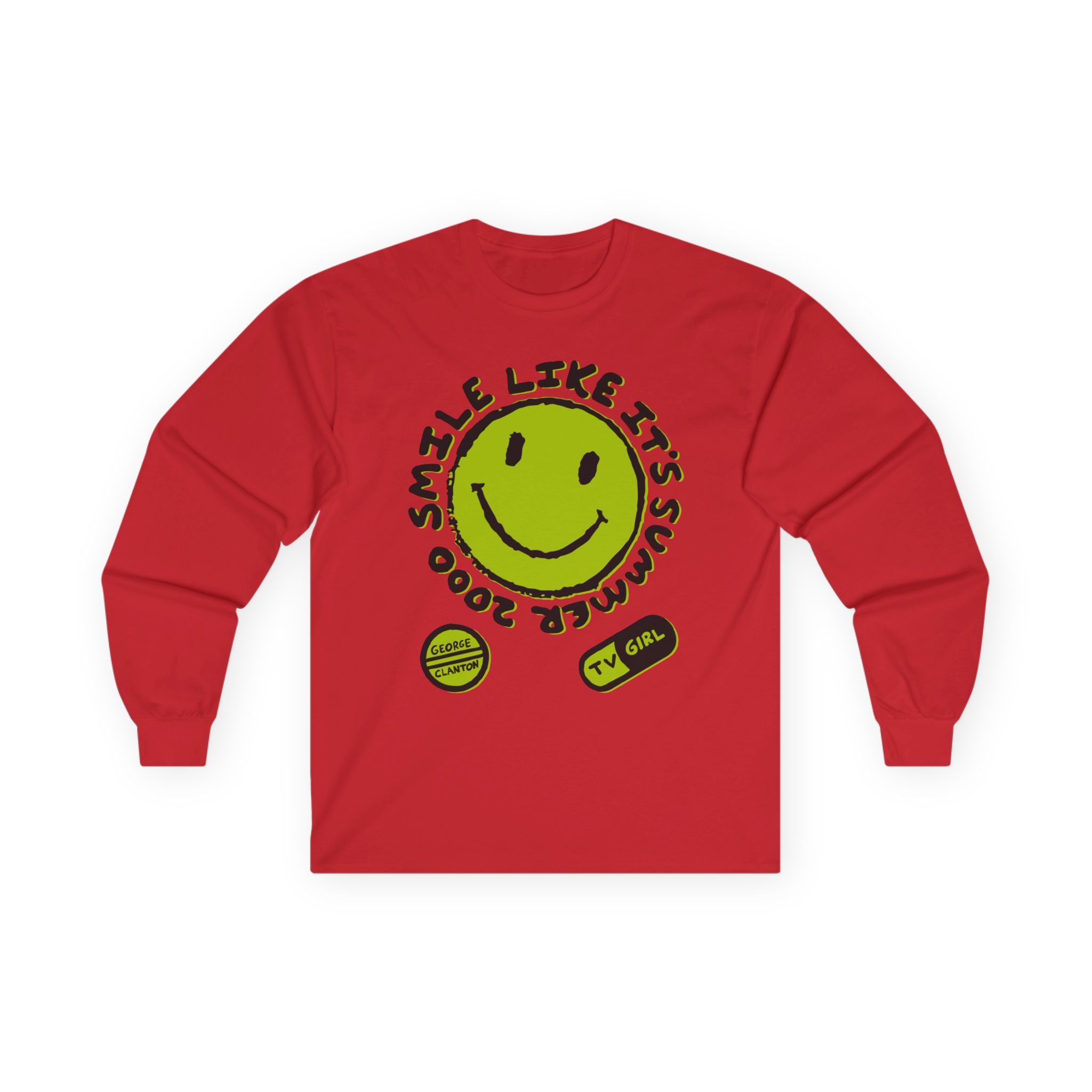 Tv Girl Smile Like It's Summer 2000 Unisex Ultra Cotton Long Sleeve Tee