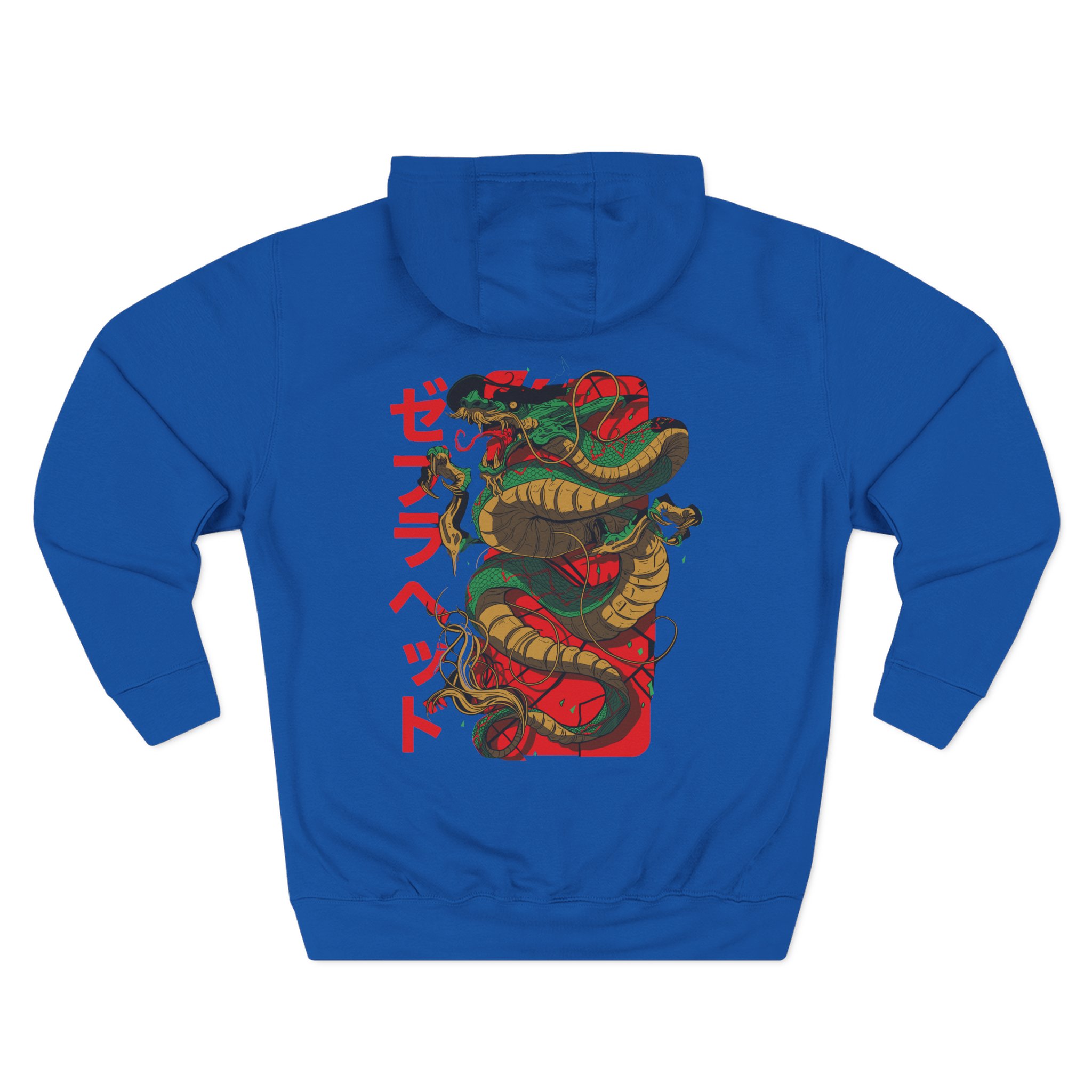 Zebrahead Japanese Dragon Three-Panel Fleece Hoodie