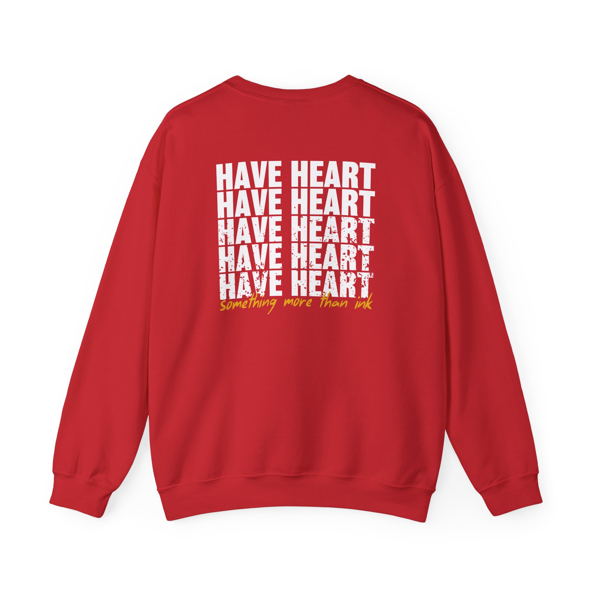 Have Heart Something More Than Ink Unisex Heavy Blendâ„¢ Crewneck Sweatshirt