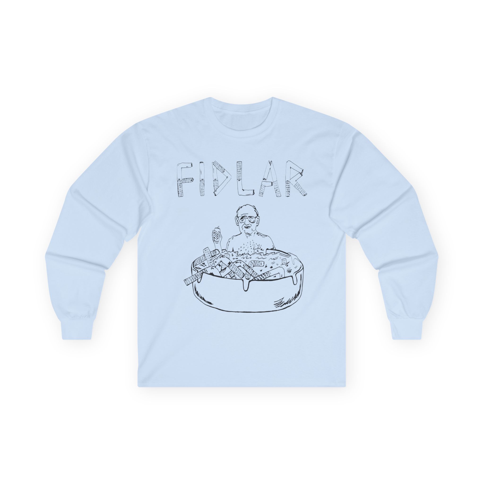 Fidlar Ashtray Unisex Ultra Cotton Long Sleeve Tee