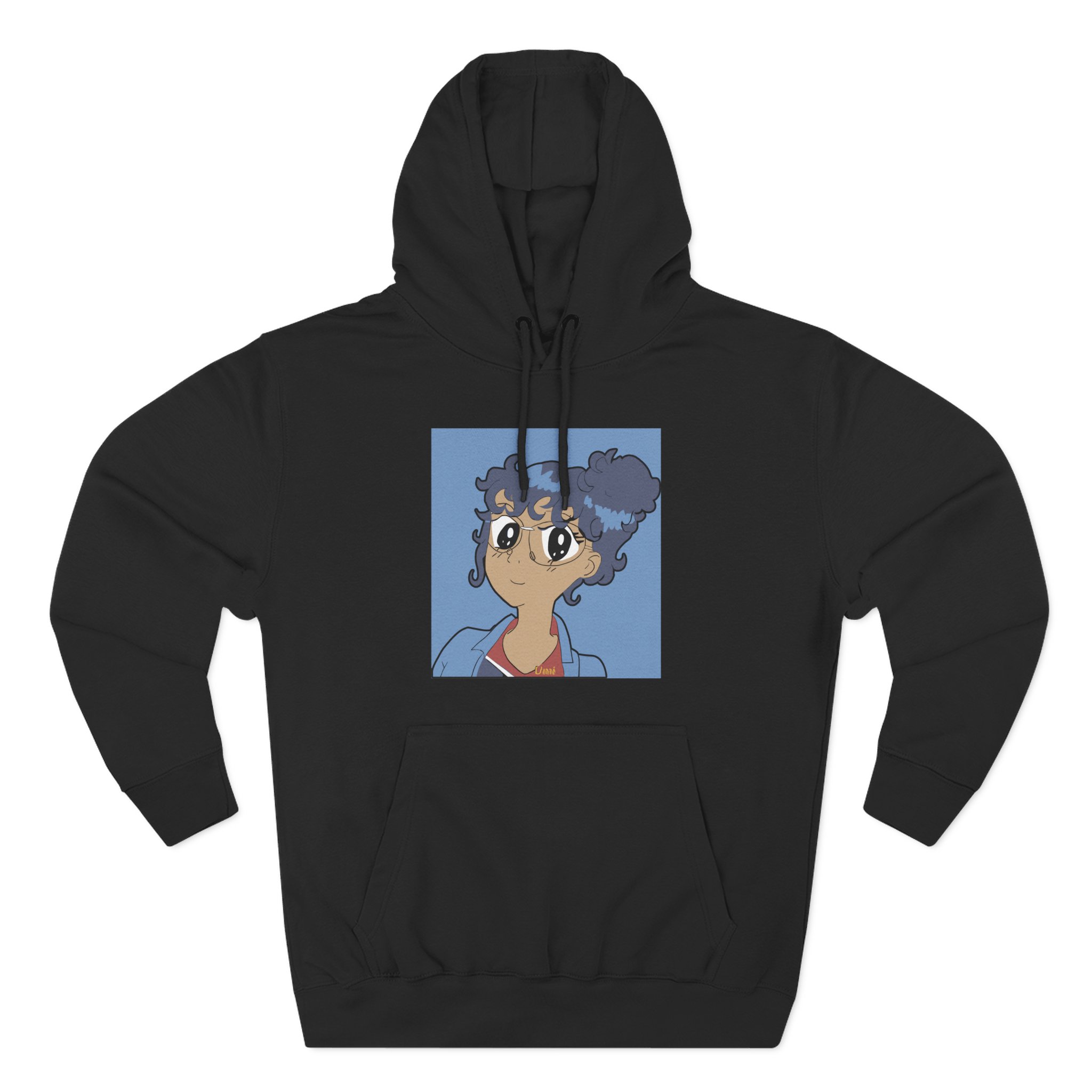 Umi Anime Three-Panel Fleece Hoodie