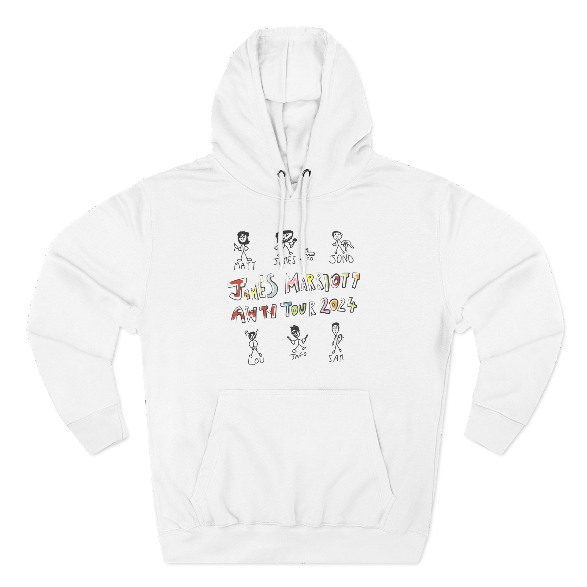 2024 James Marriott Three-Panel Fleece Hoodie
