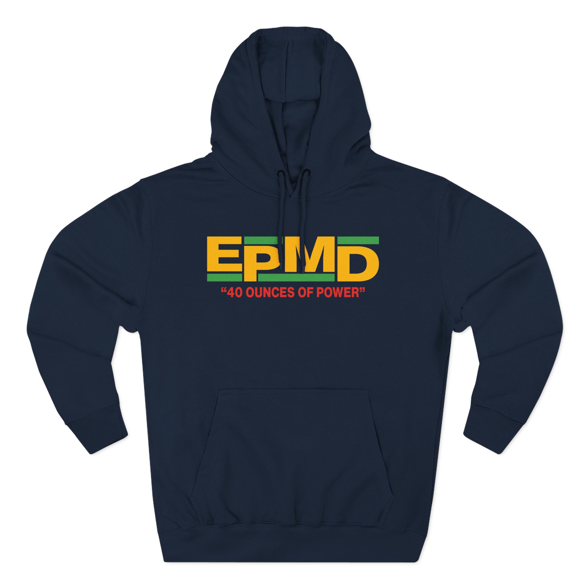 Vintage Epmd Business as Usual Three-Panel Fleece Hoodie