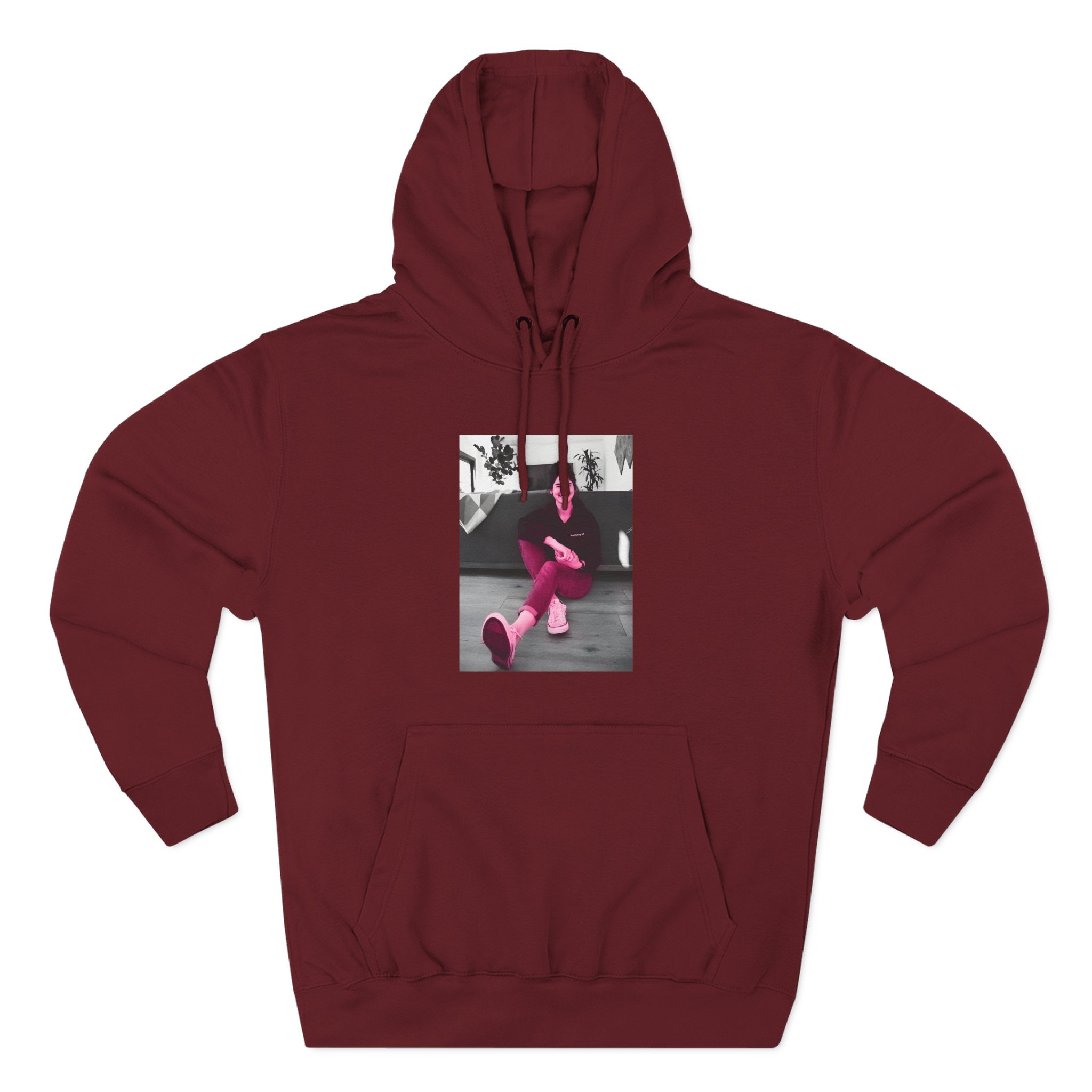 Elyse Myers Celebrity Fans Active Three-Panel Fleece Hoodie