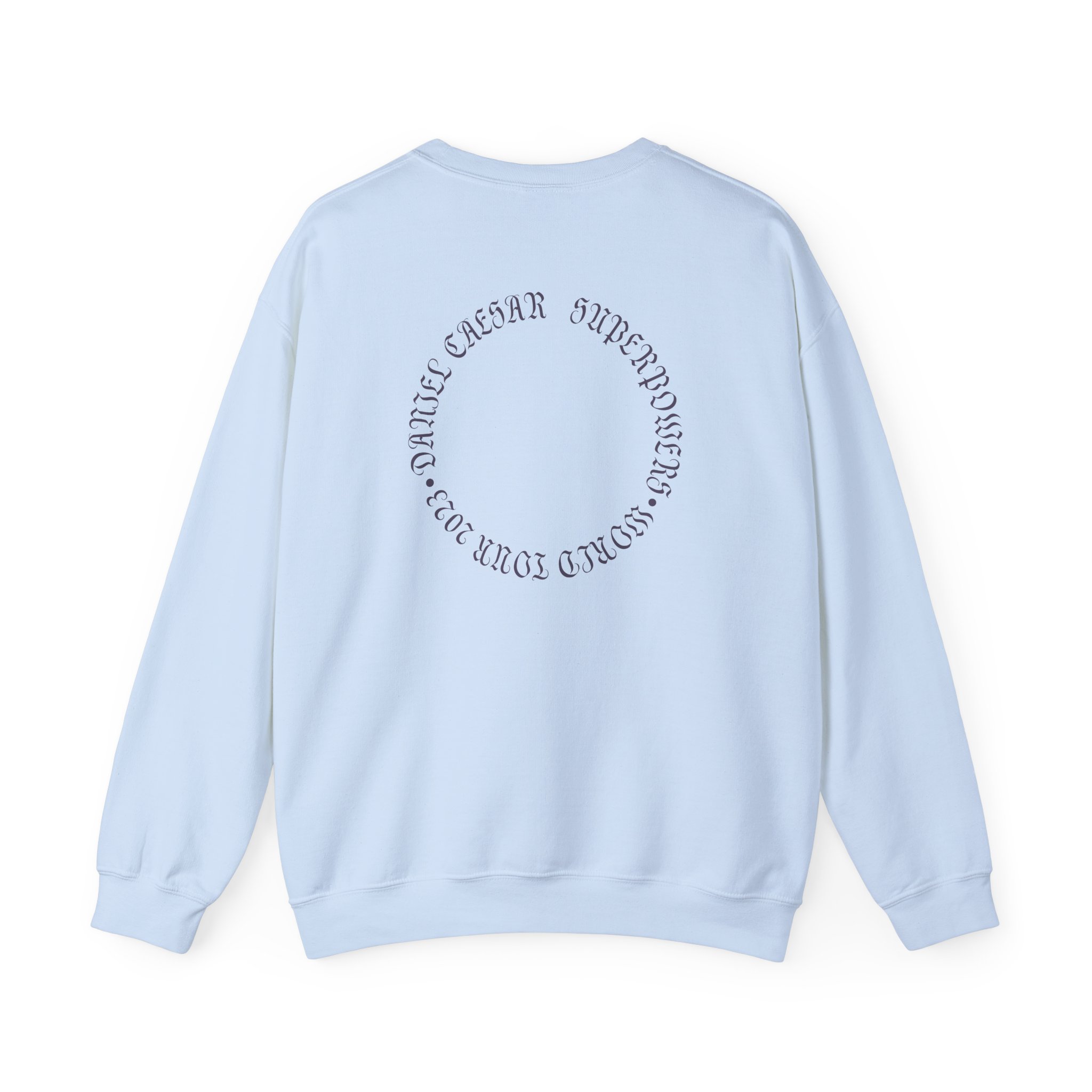Daniel Caesar Superpowers World Tour Unisex Heavy Blendâ„¢ Crewneck Sweatshirt