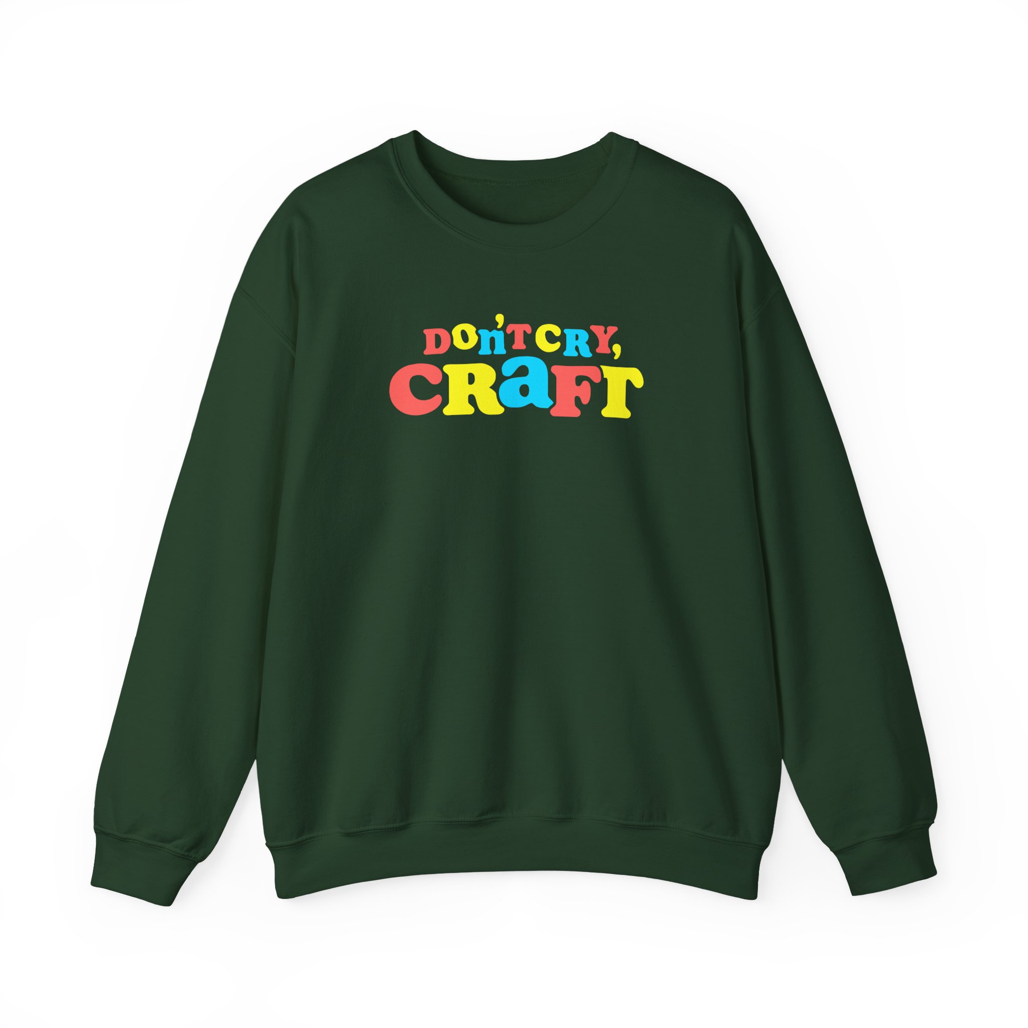 Dan and Phil Don't Cry Craft Unisex Heavy Blendâ„¢ Crewneck Sweatshirt