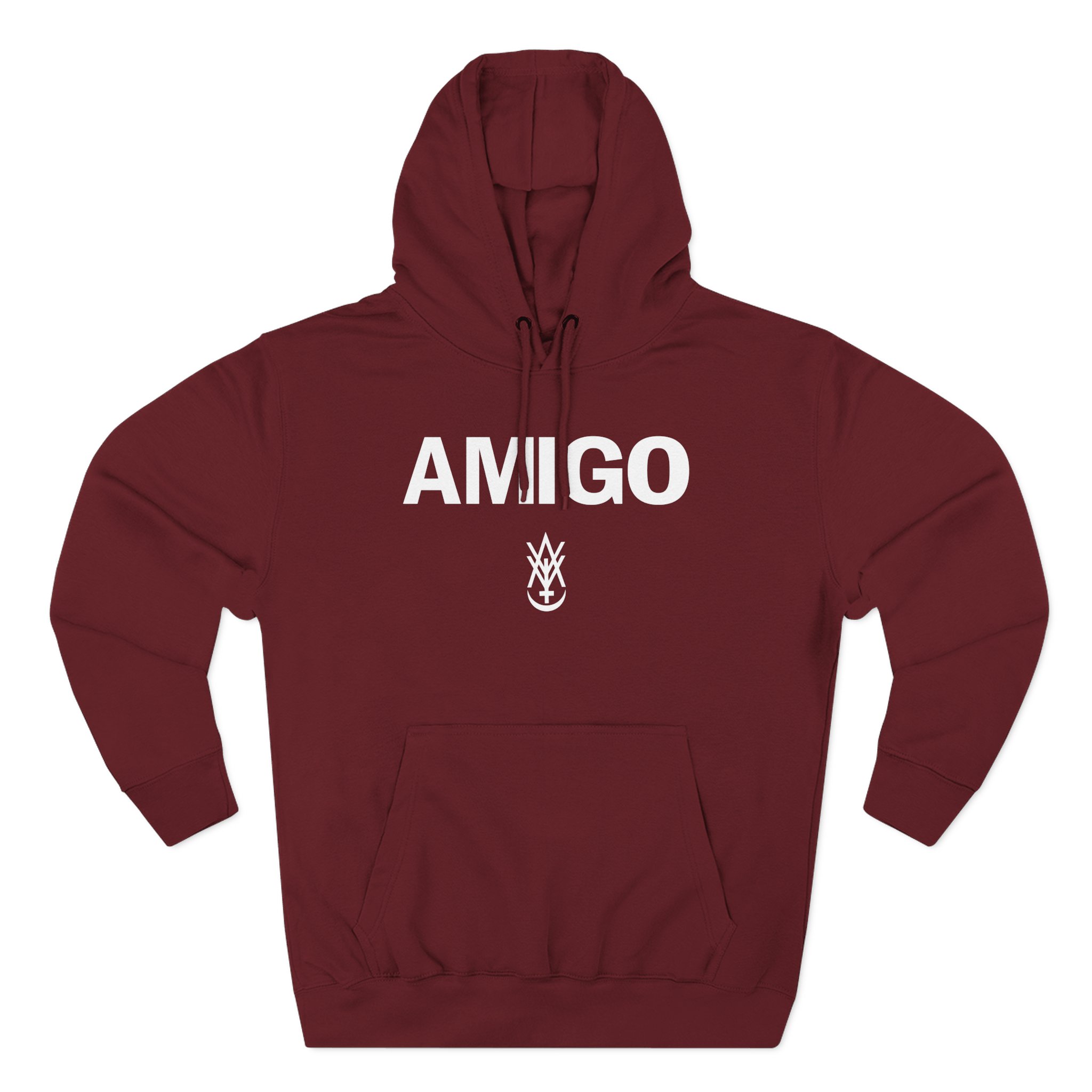 Amigo the Devil Seal the Deal Three-Panel Fleece Hoodie