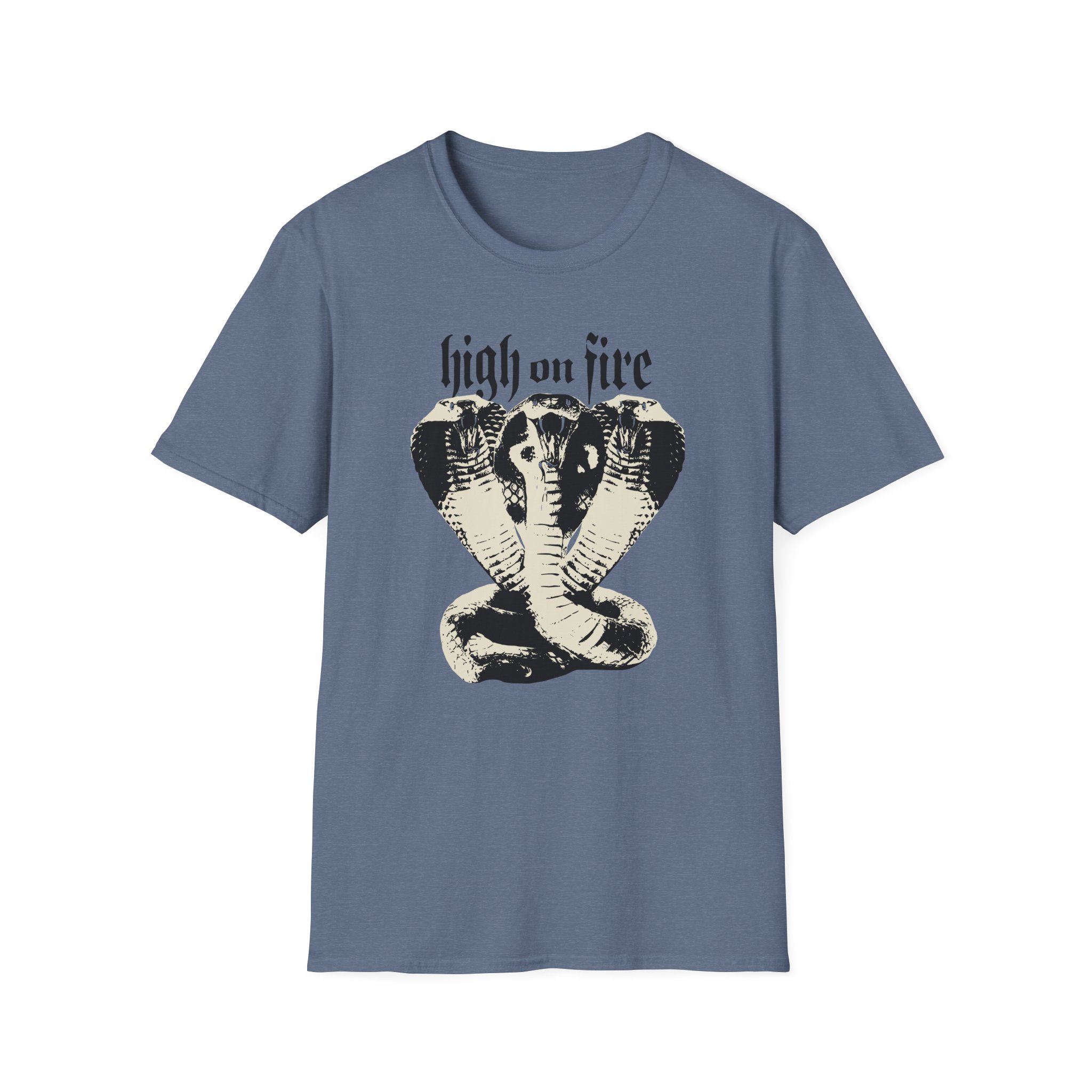 High on Fire Branca Snakes Unisex Softstyle T-Shirt