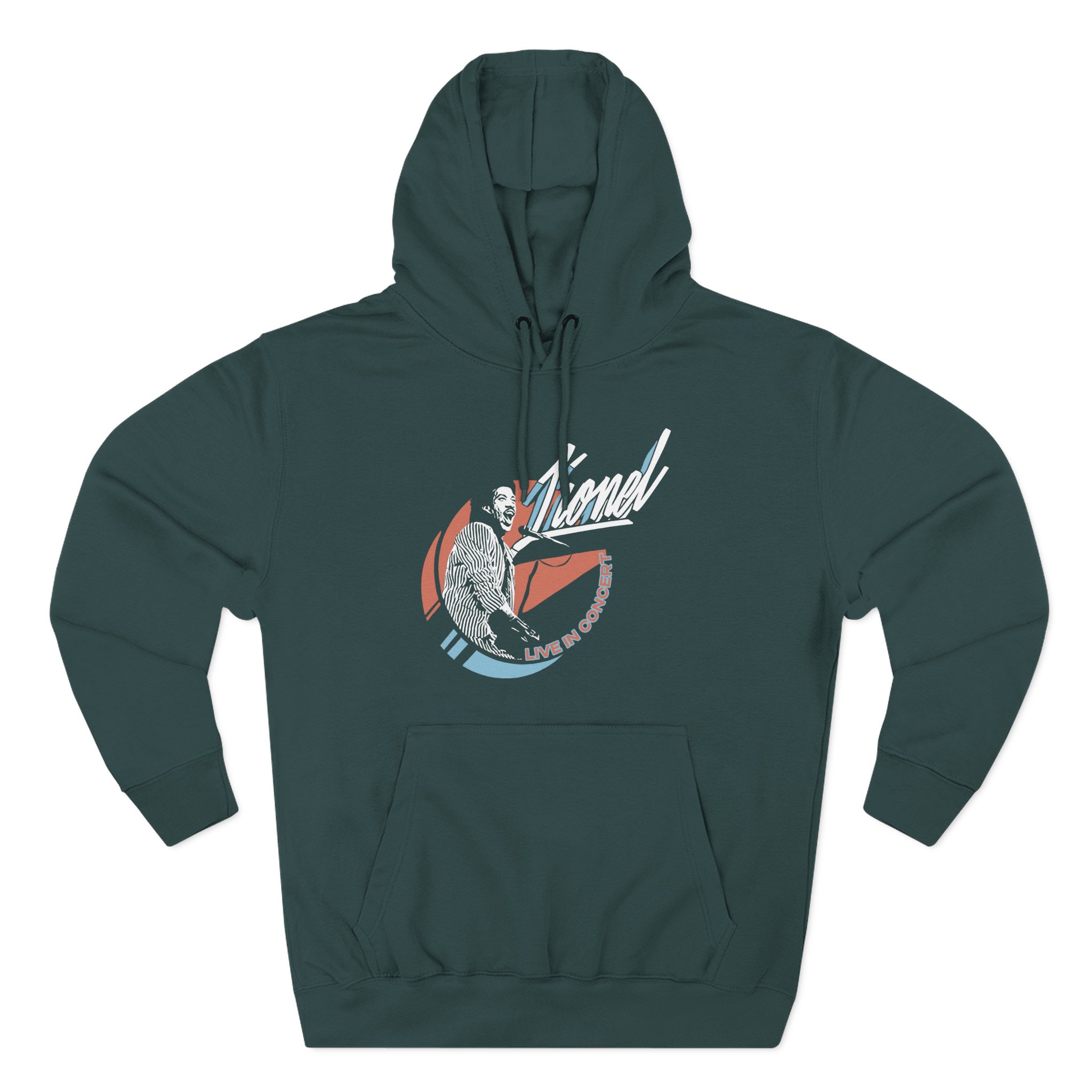 Lionel Richie Concert '87 Three-Panel Fleece Hoodie