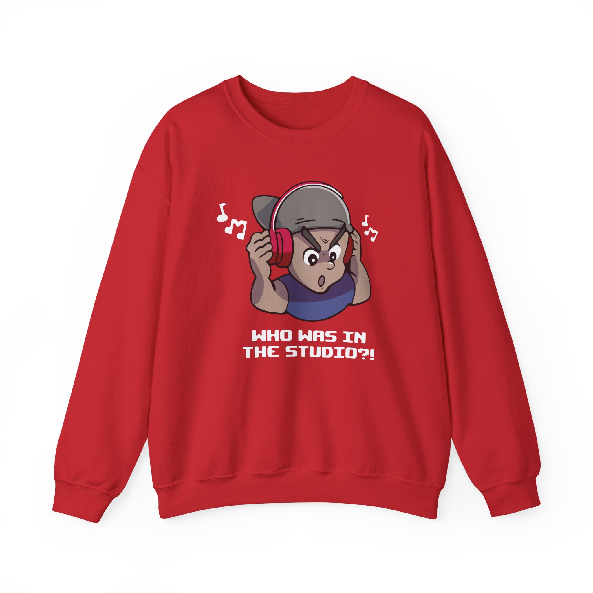 Dashie Who Was in the Studio Unisex Heavy Blendâ„¢ Crewneck Sweatshirt