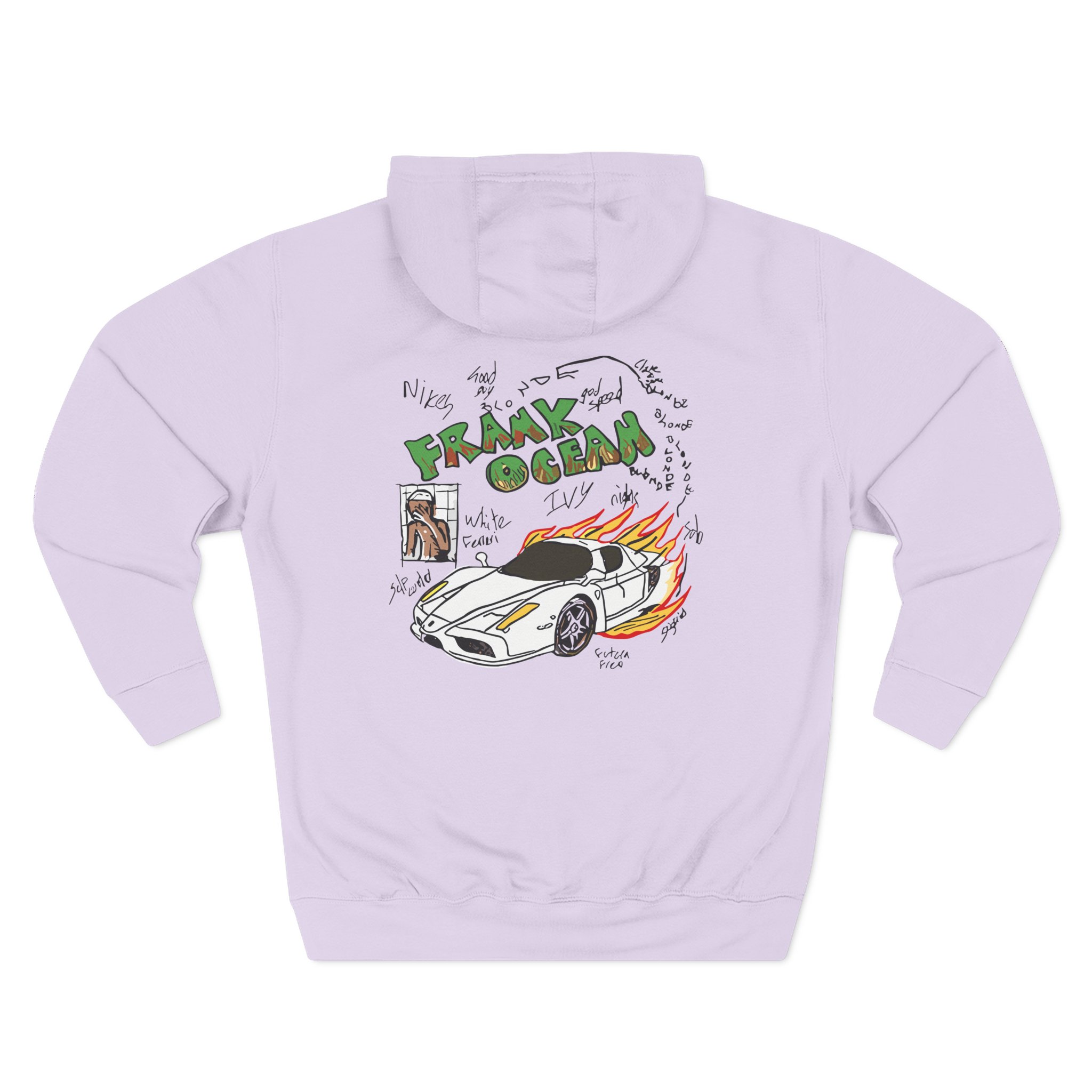 Frank Ocean Blond Art Three-Panel Fleece Hoodie