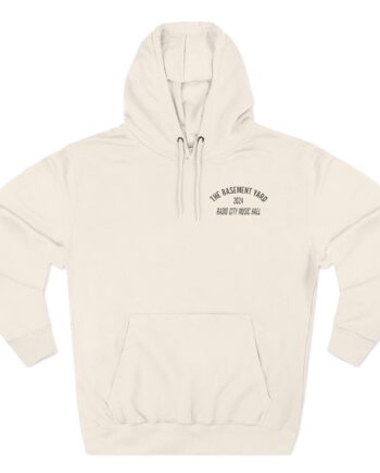 Basement Yard Tby Radio City Ivory Three-Panel Fleece Hoodie