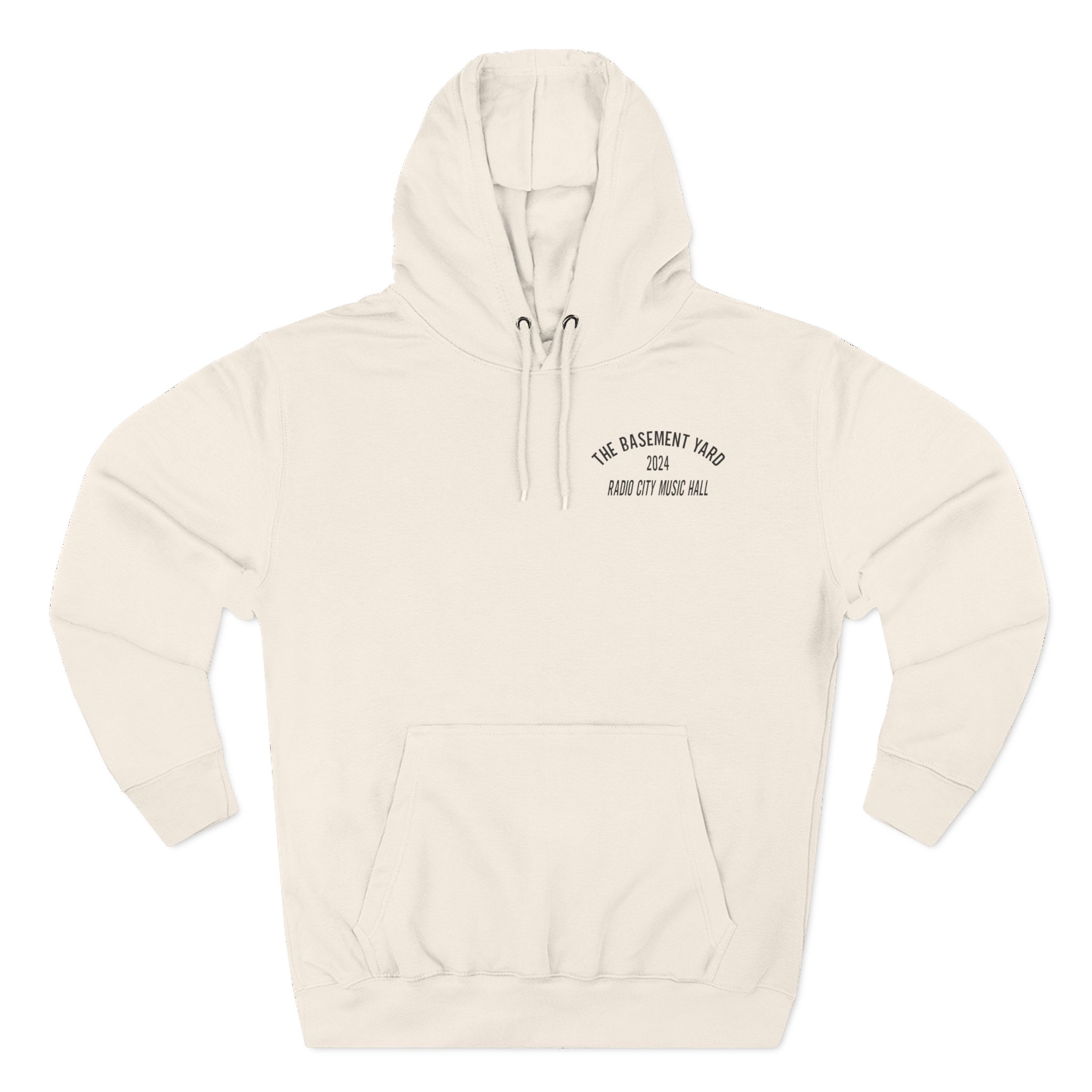 Basement Yard Tby Radio City Ivory Three-Panel Fleece Hoodie