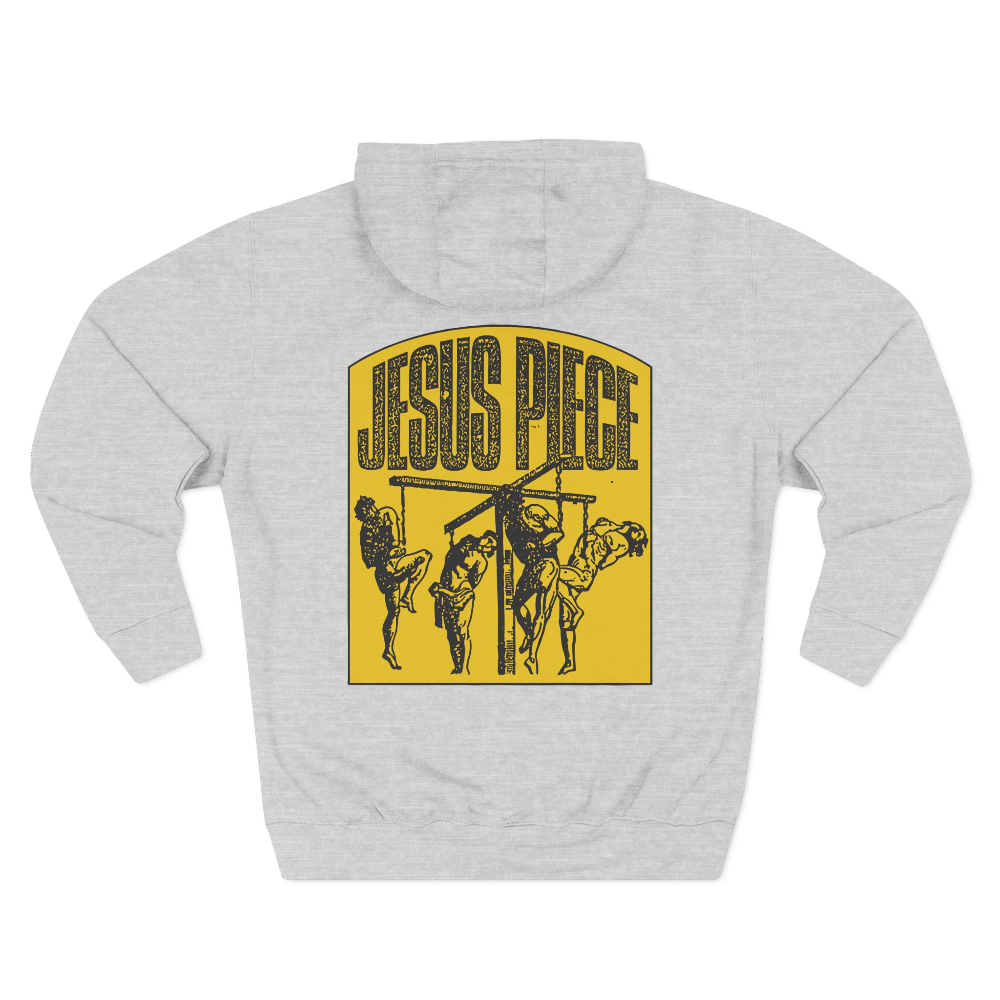 Jesus Piece Tortured Three-Panel Fleece Hoodie