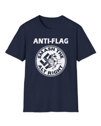 Anti Flag Smash the Alt Right Unisex Softstyle T-Shirt