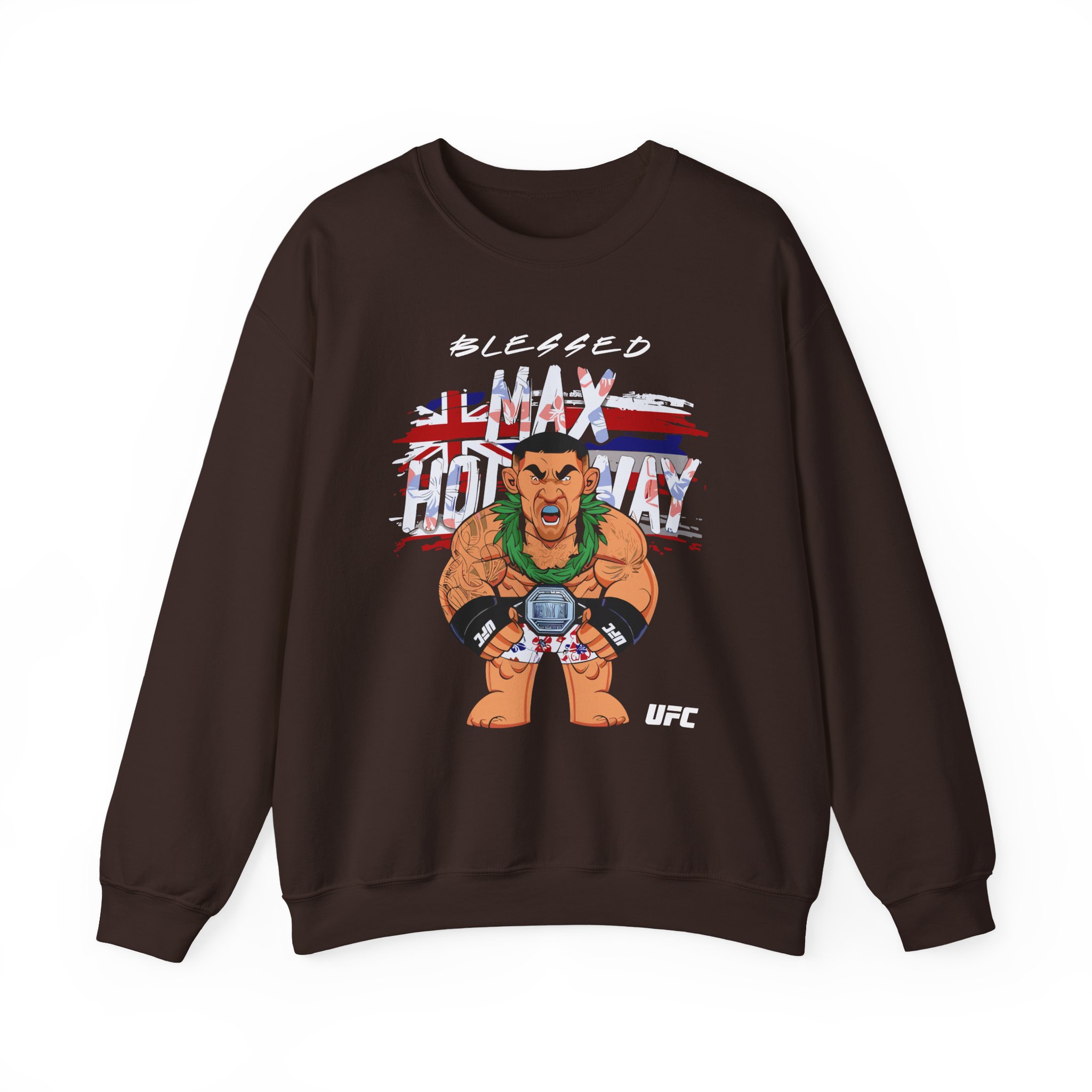 Max Holloway Big Shots Hawaii Unisex Heavy Blendâ„¢ Crewneck Sweatshirt