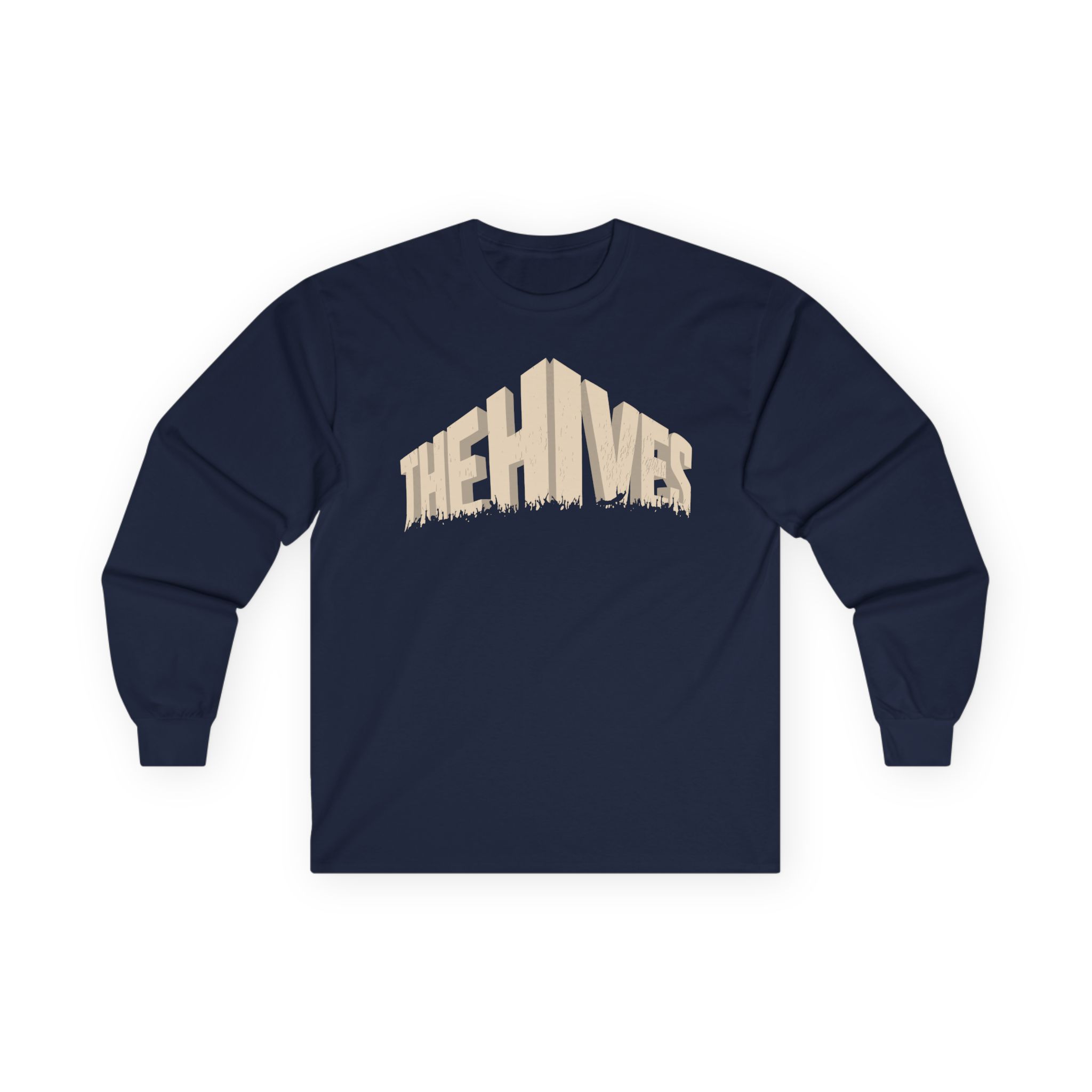 The Hives 3d Hives Logo Unisex Ultra Cotton Long Sleeve Tee